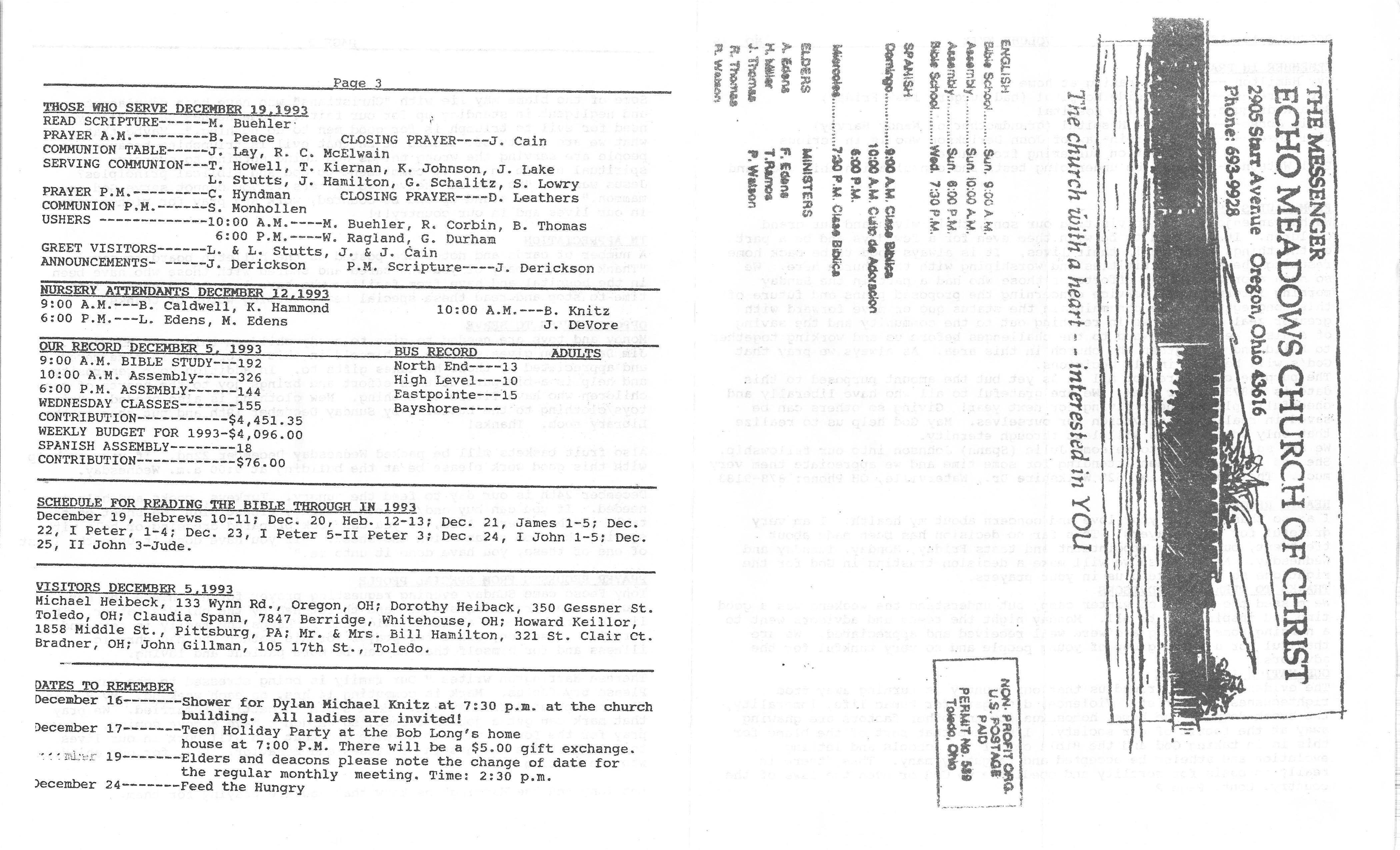 Scanned bulletin, page 1 of 1993-12-19.pdf