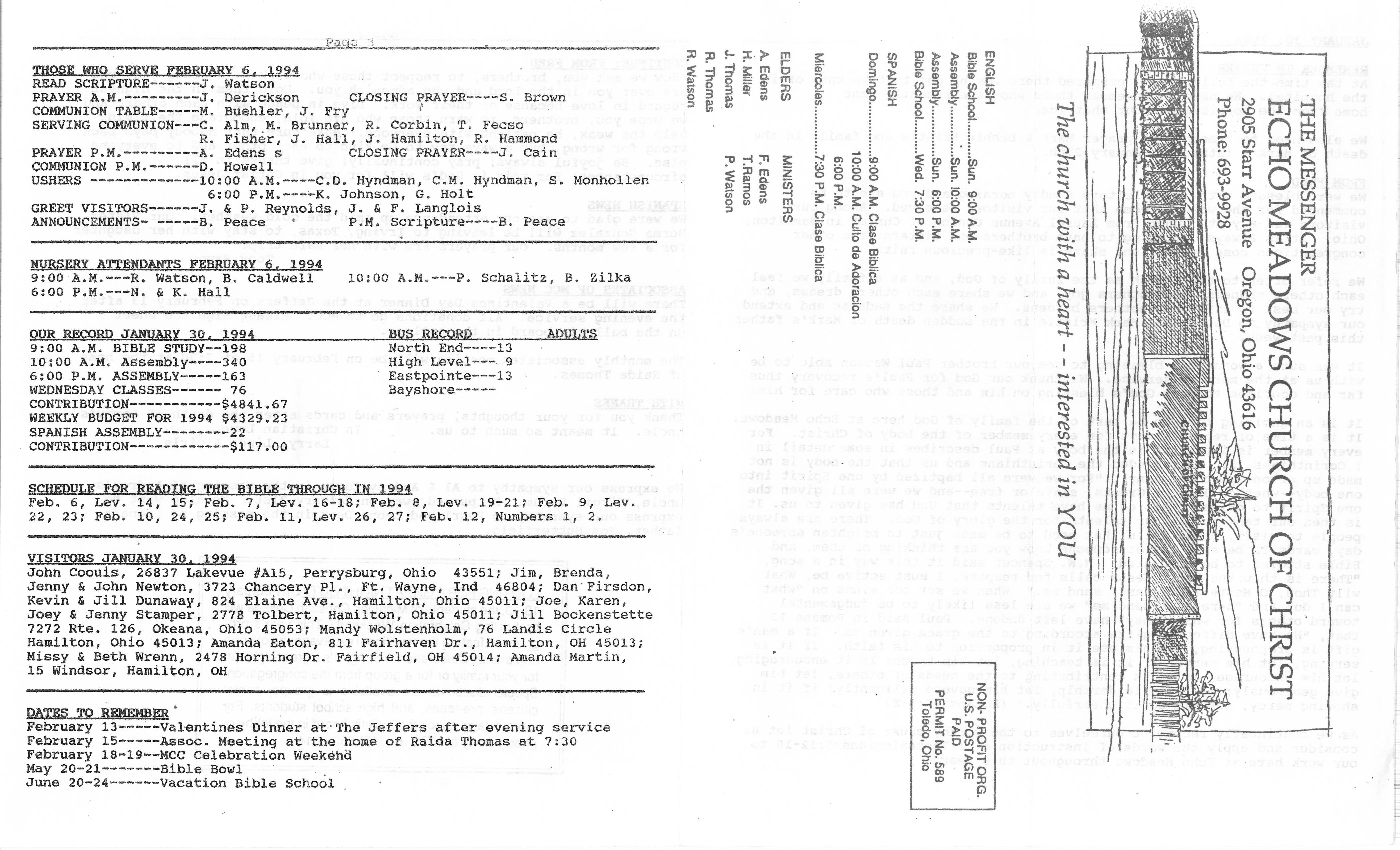 Scanned bulletin, page 1 of 1994-02-06.pdf