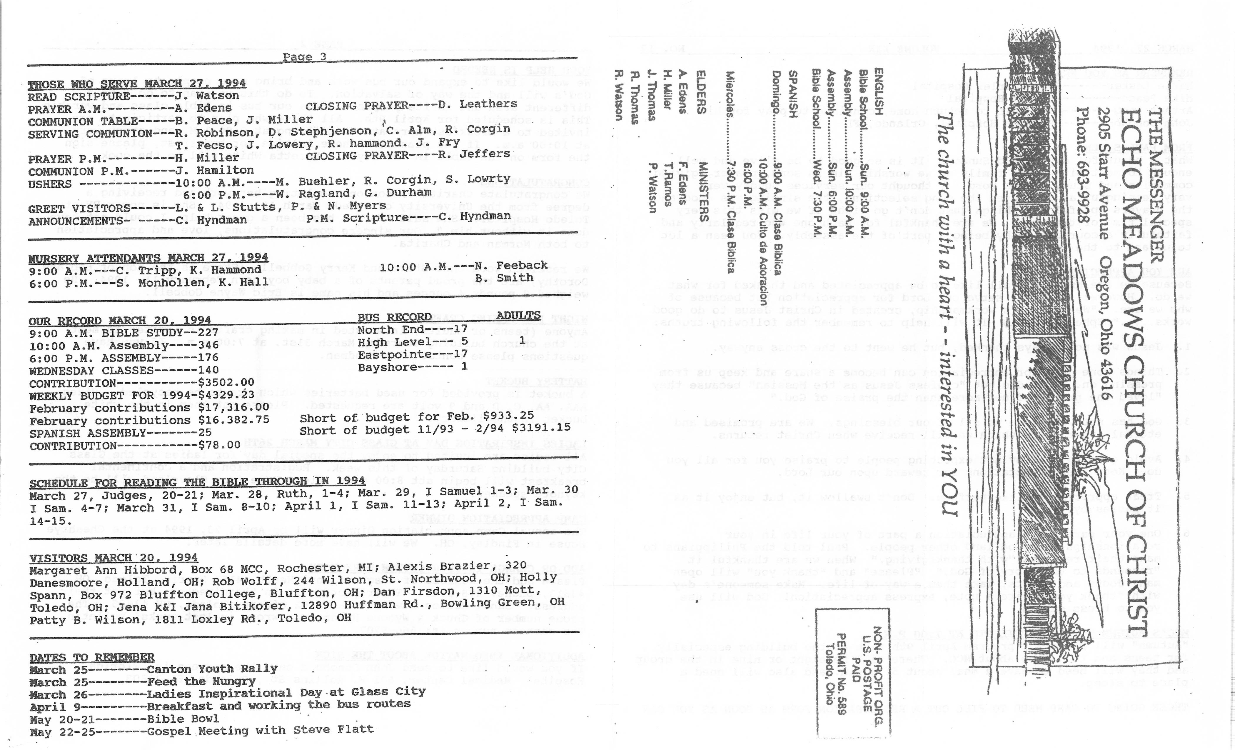 Scanned bulletin, page 1 of 1994-03-27.pdf