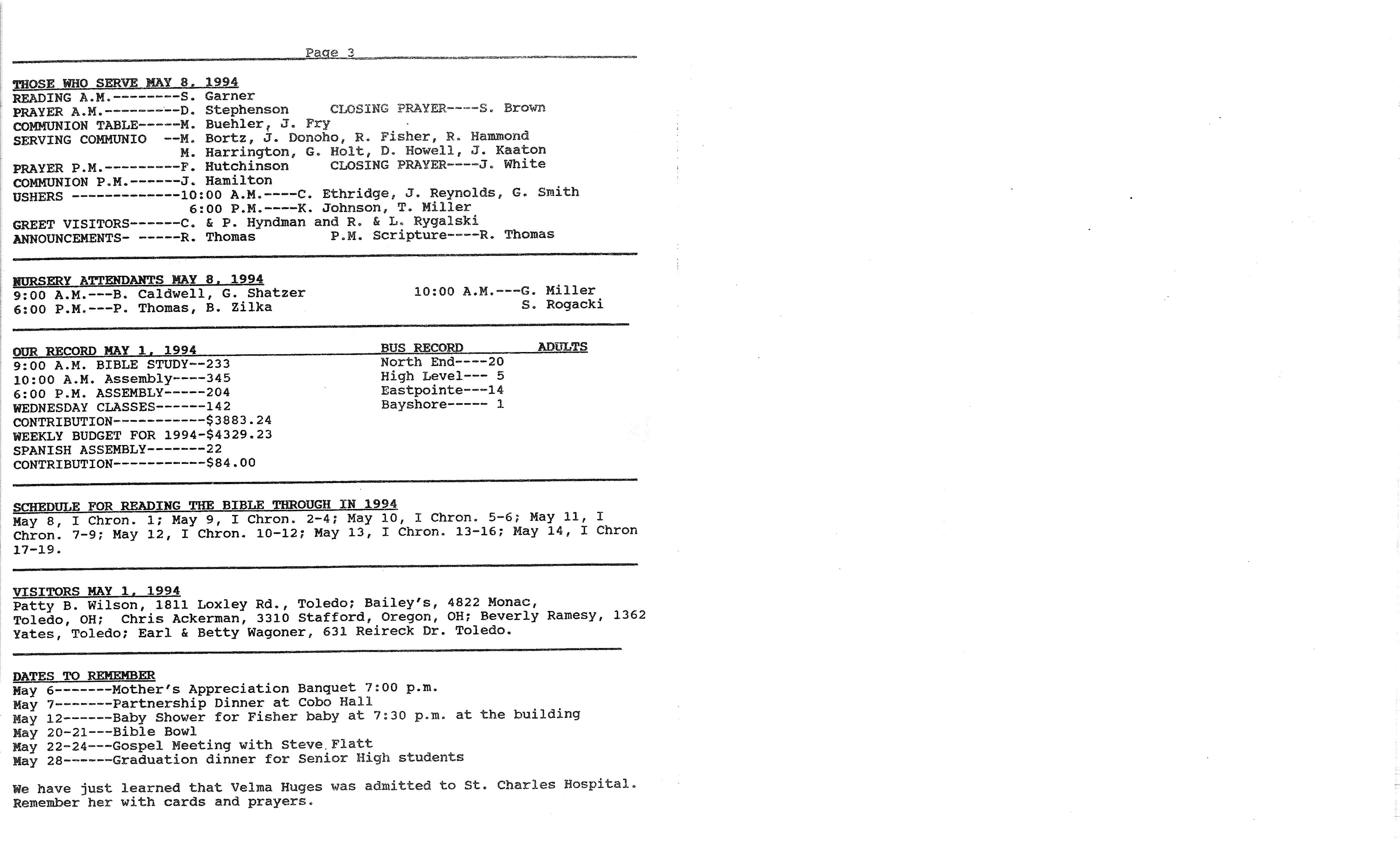 Scanned bulletin, page 1 of 1994-05-08.pdf