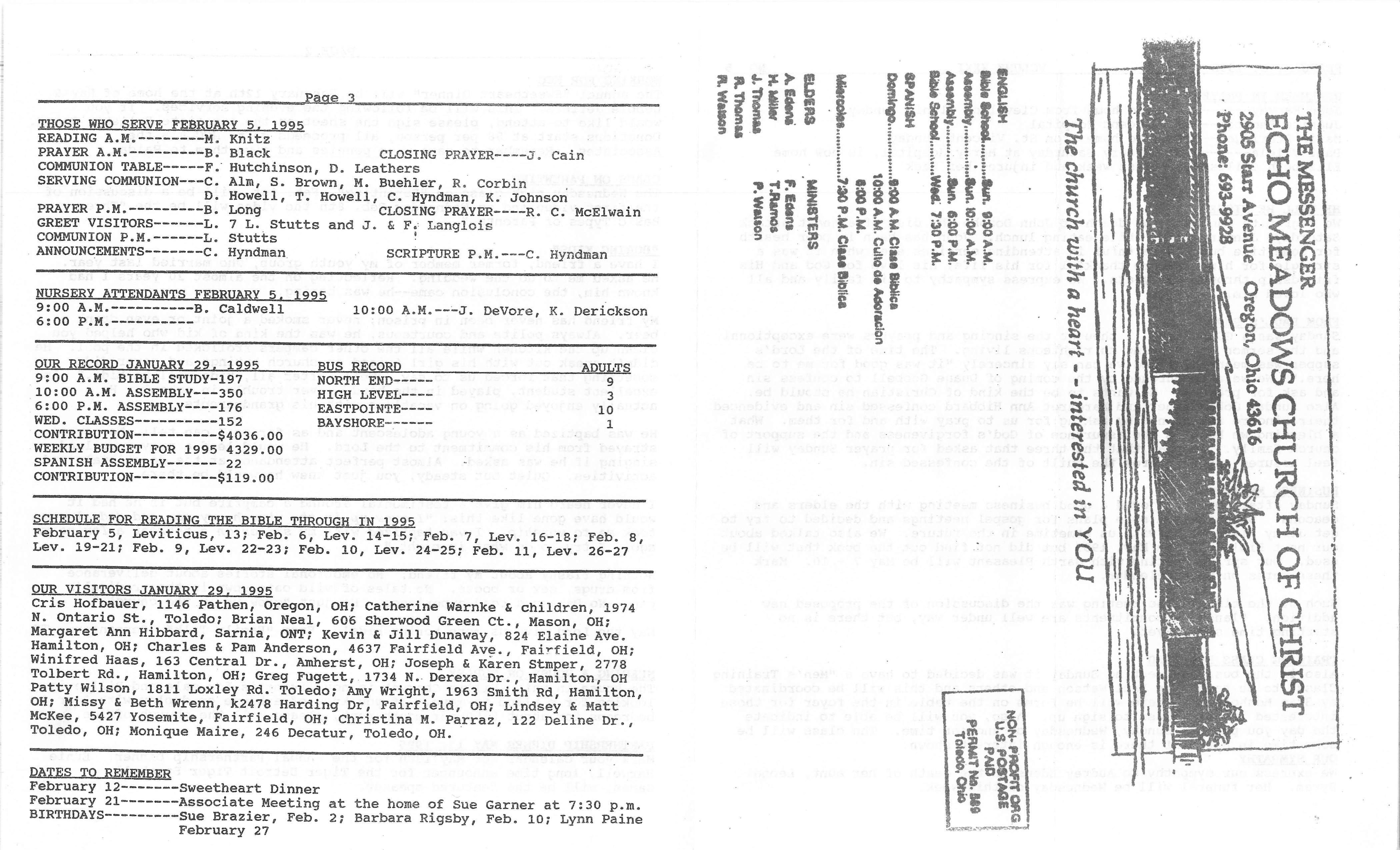 Scanned bulletin, page 1 of 1995-02-05.pdf