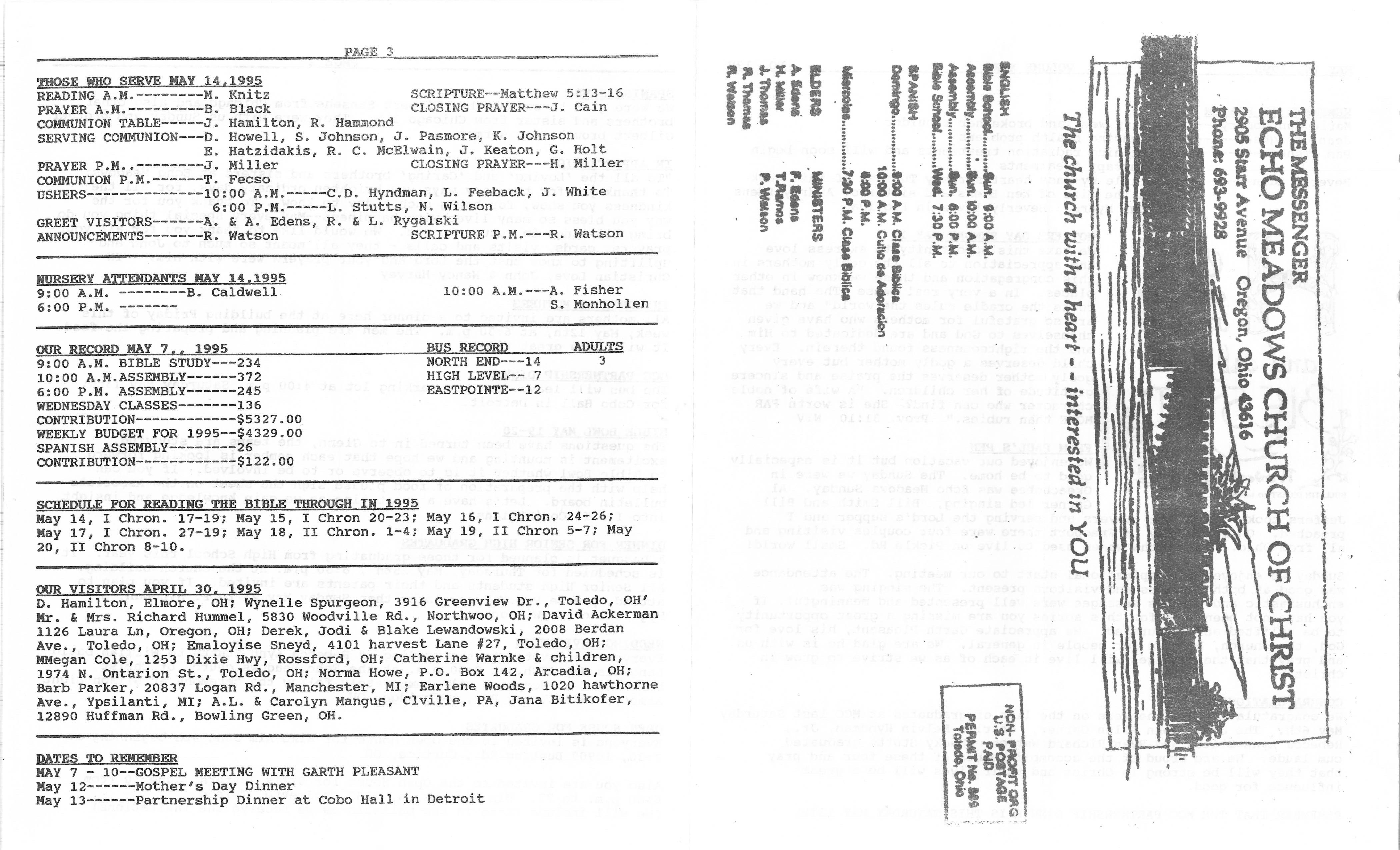 Scanned bulletin, page 1 of 1995-05-14.pdf
