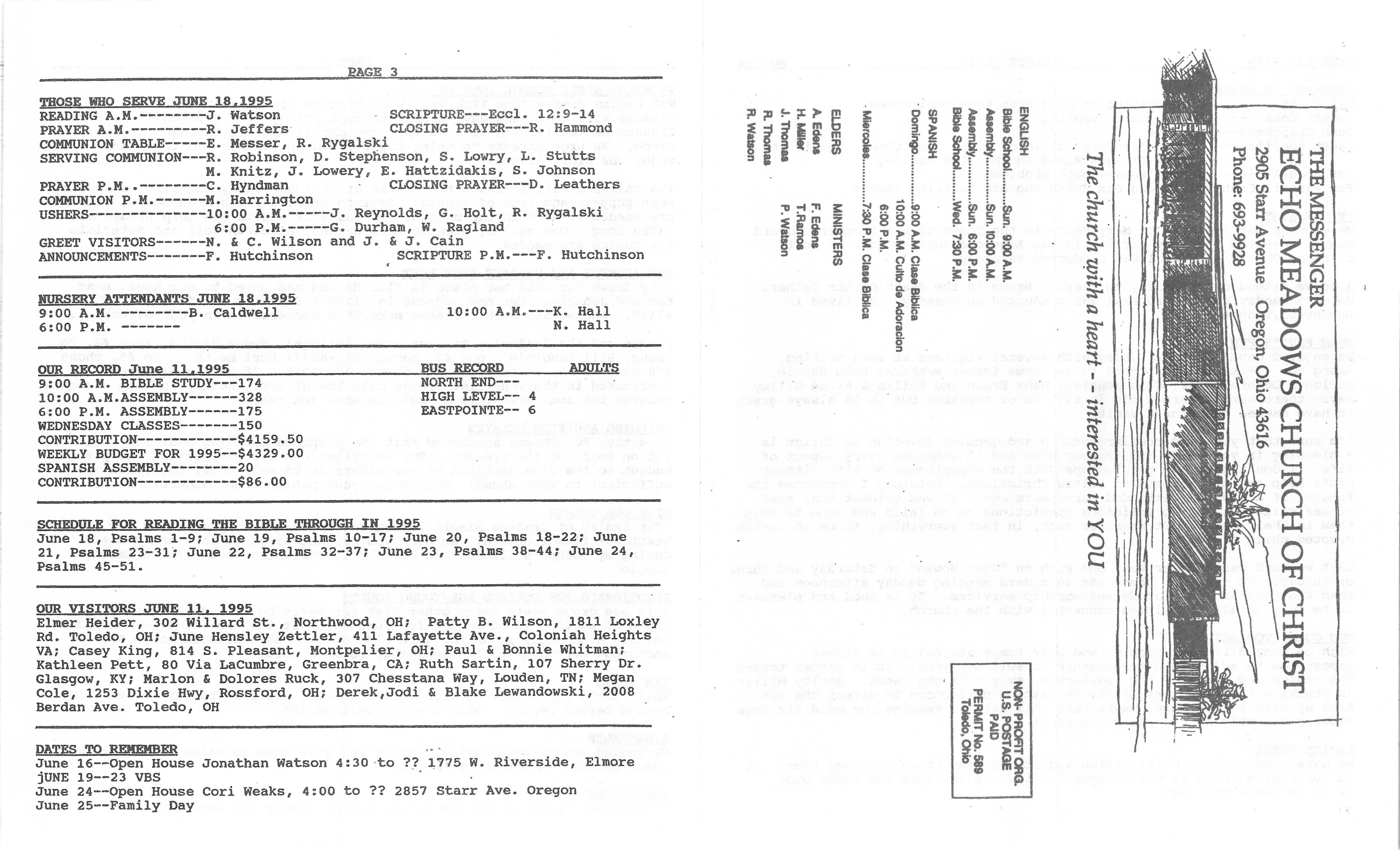Scanned bulletin, page 1 of 1995-06-18.pdf