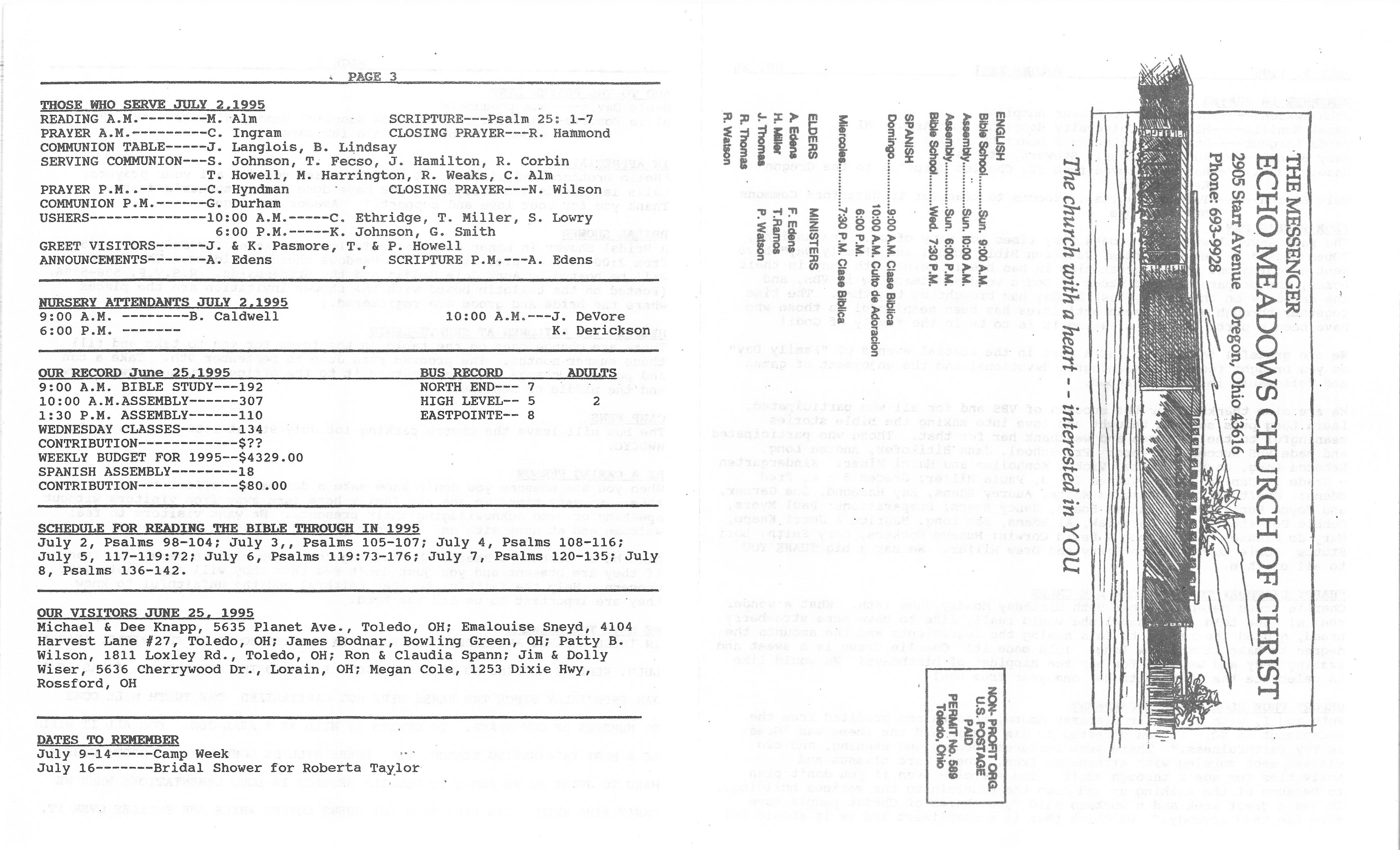 Scanned bulletin, page 1 of 1995-07-02.pdf