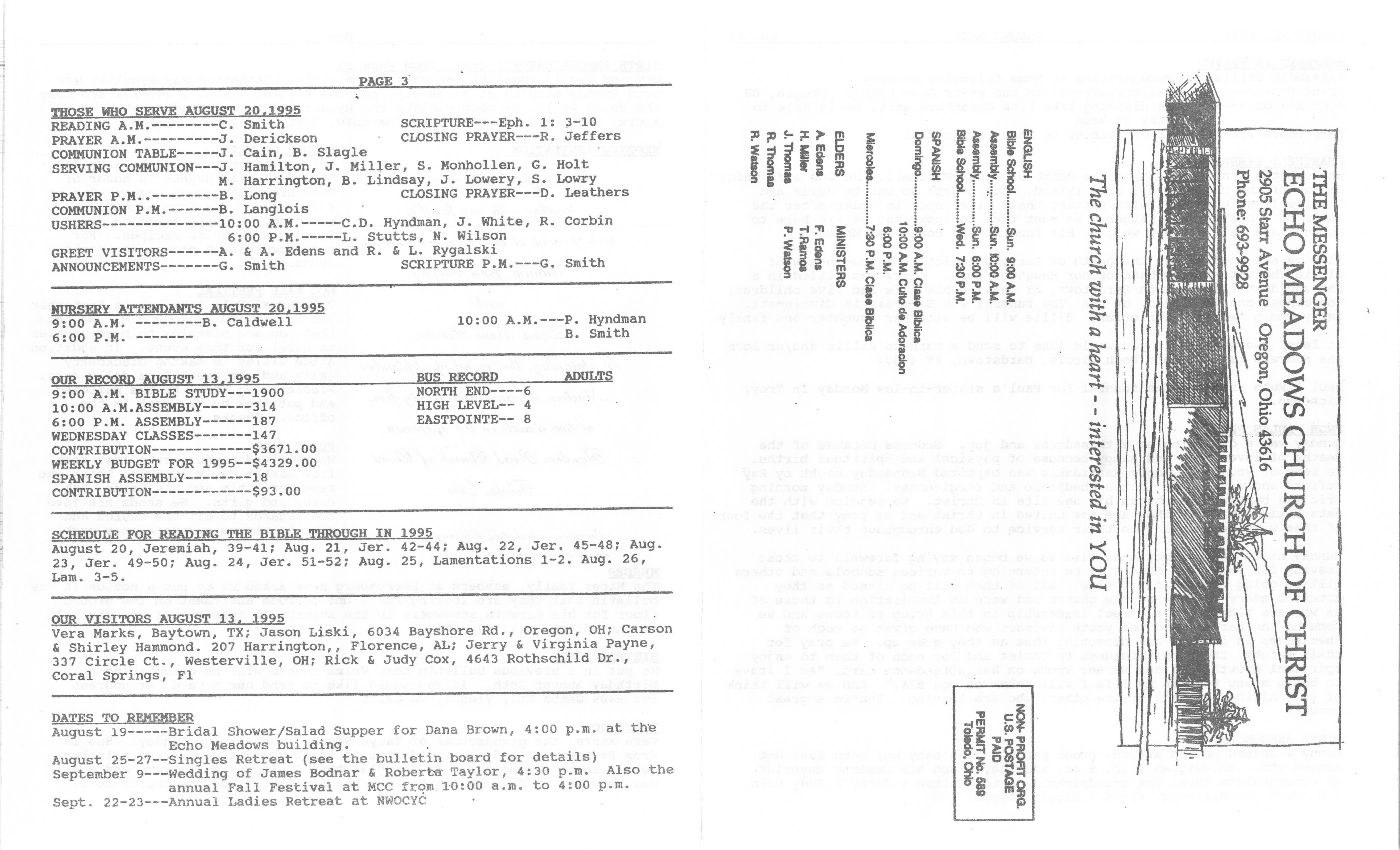 Scanned bulletin, page 1 of 1995-08-20.pdf