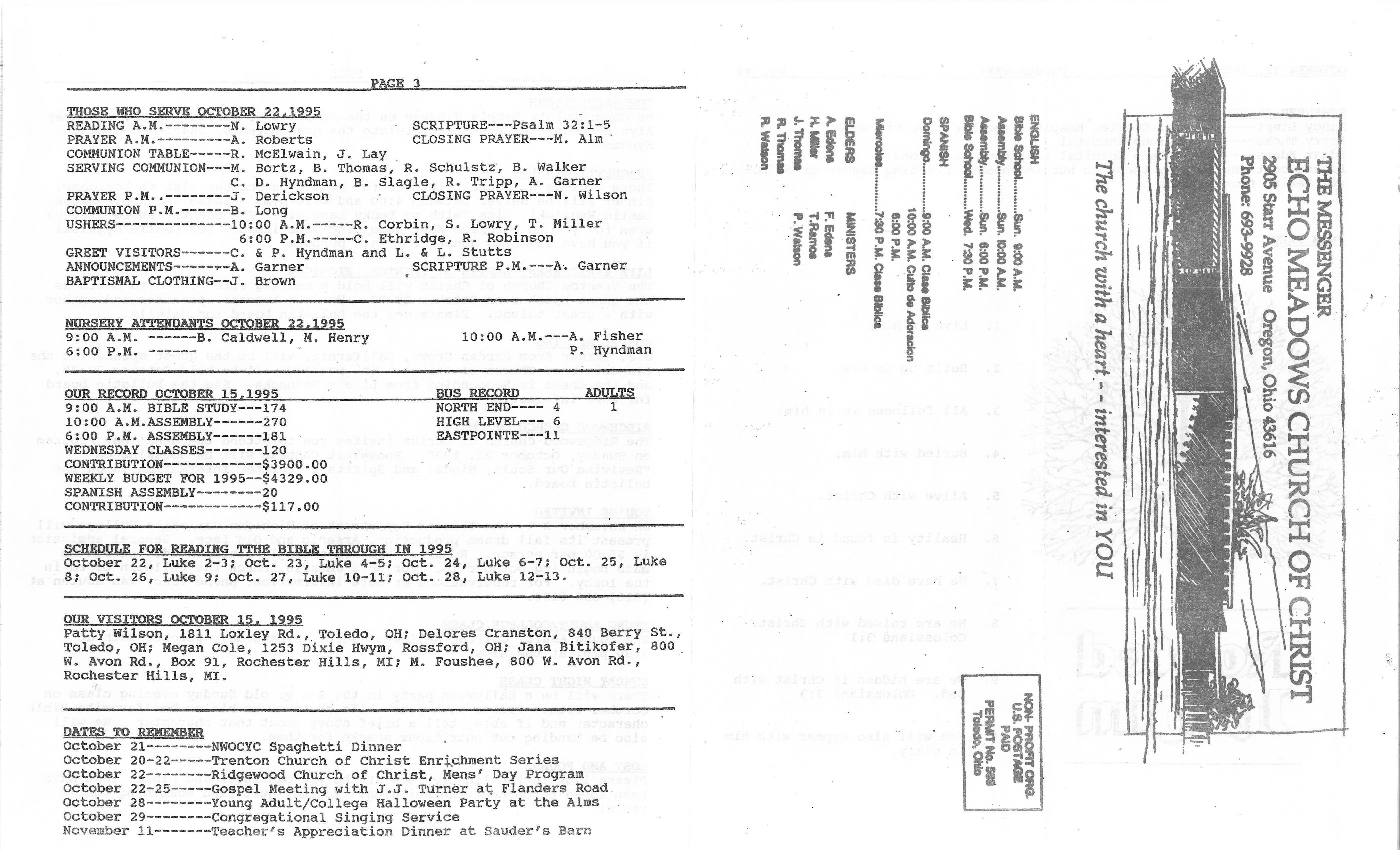 Scanned bulletin, page 1 of 1995-10-22.pdf