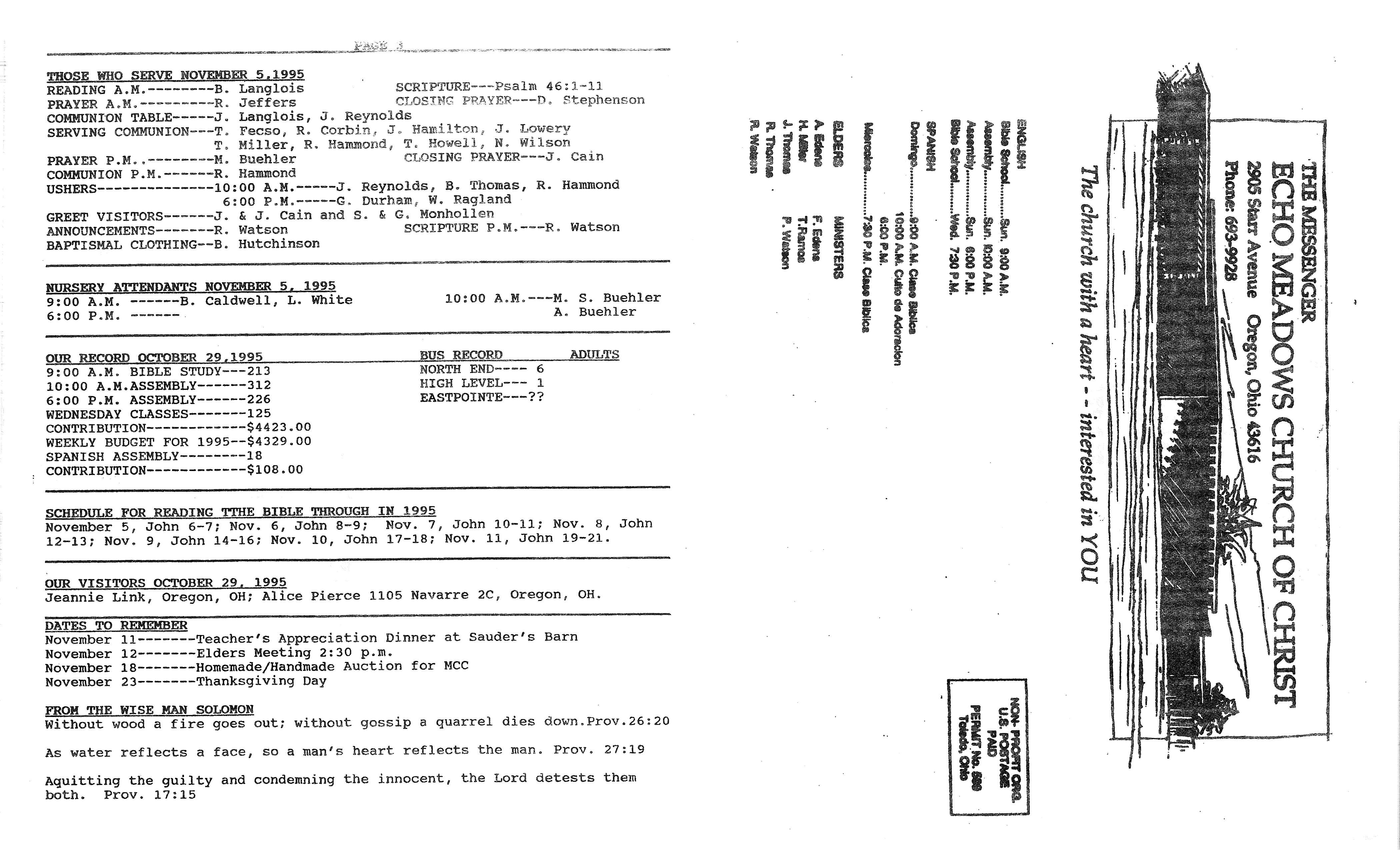 Scanned bulletin, page 1 of 1995-11-05.pdf