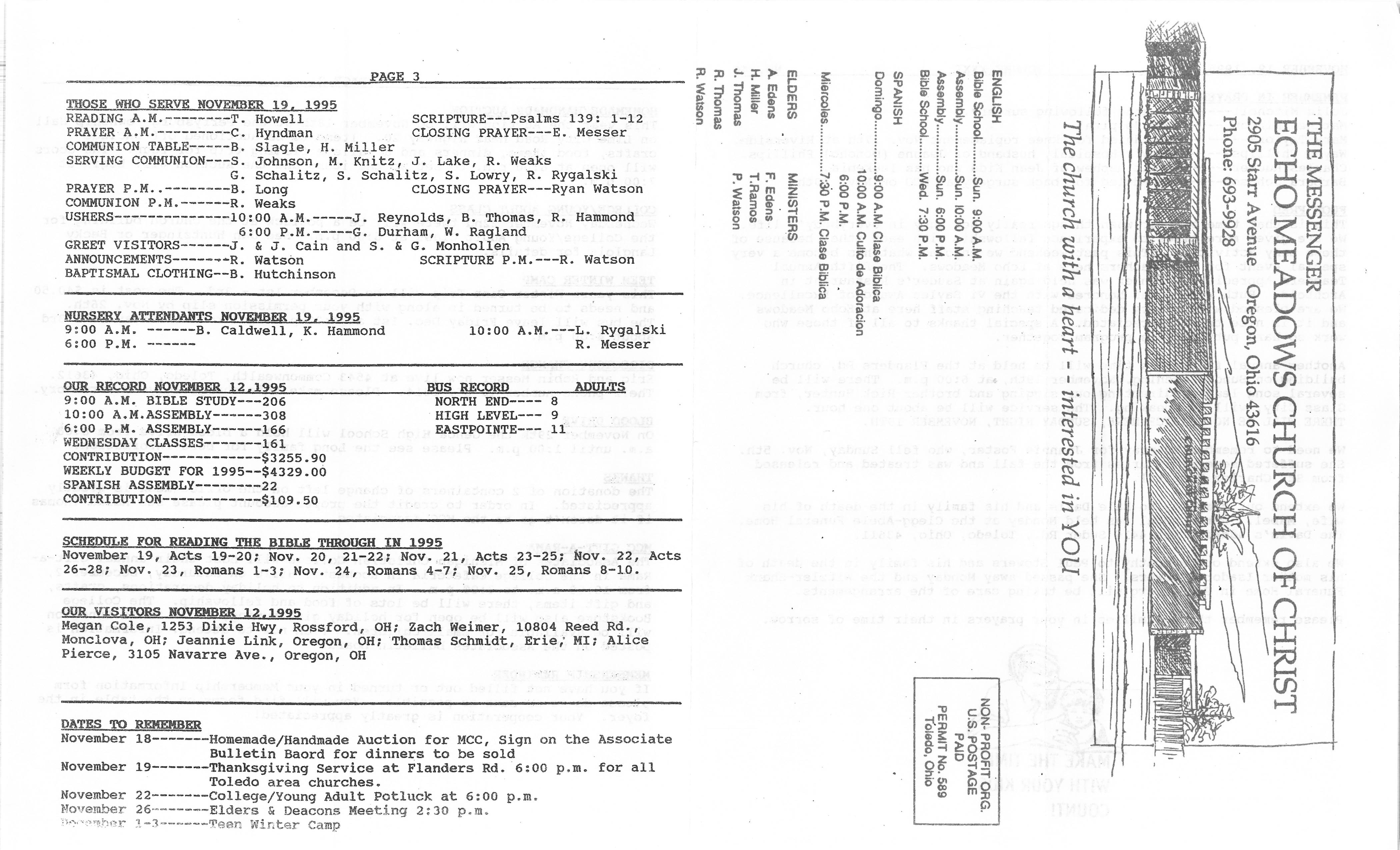 Scanned bulletin, page 1 of 1995-11-19.pdf