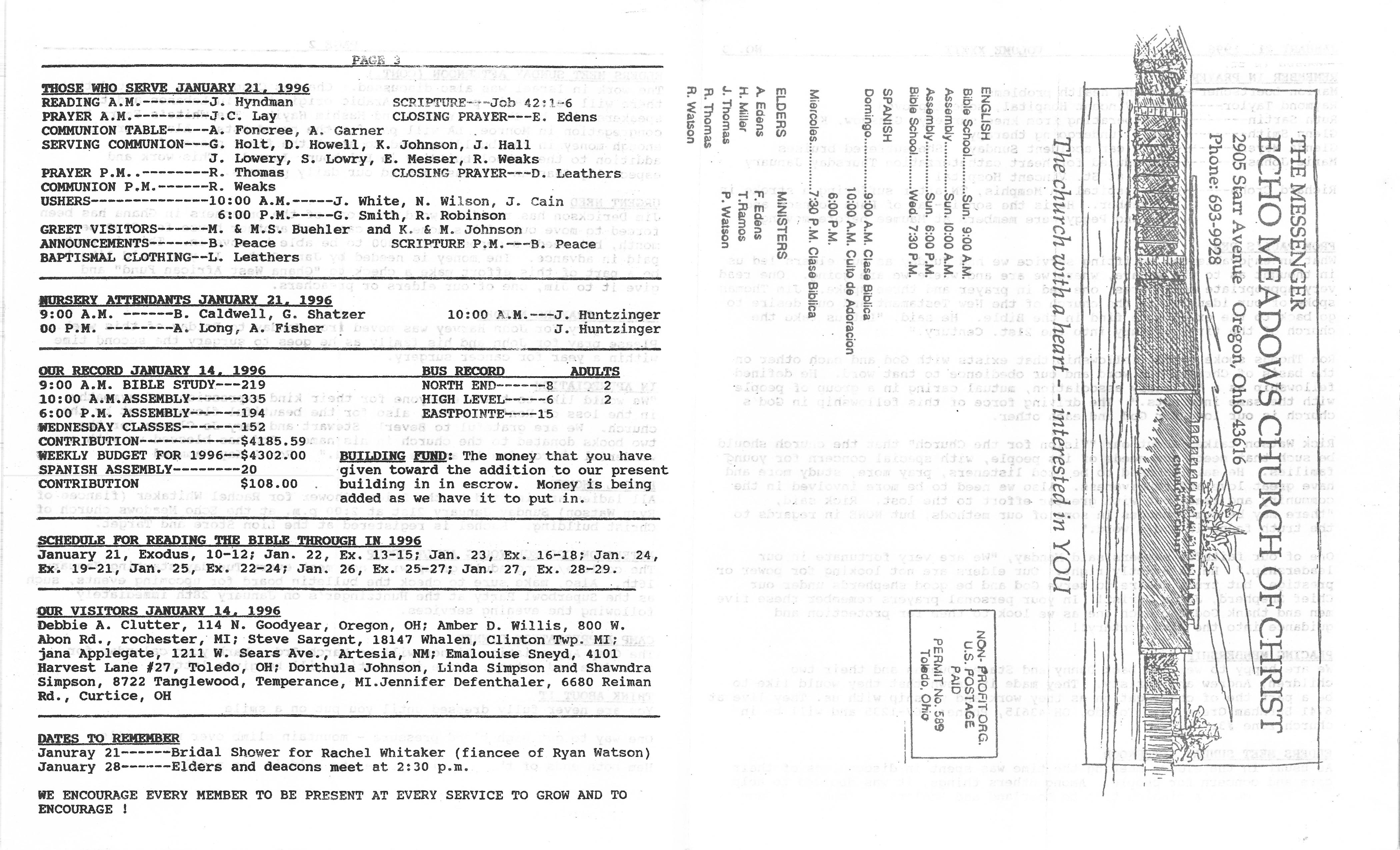 Scanned bulletin, page 1 of 1996-01-21.pdf