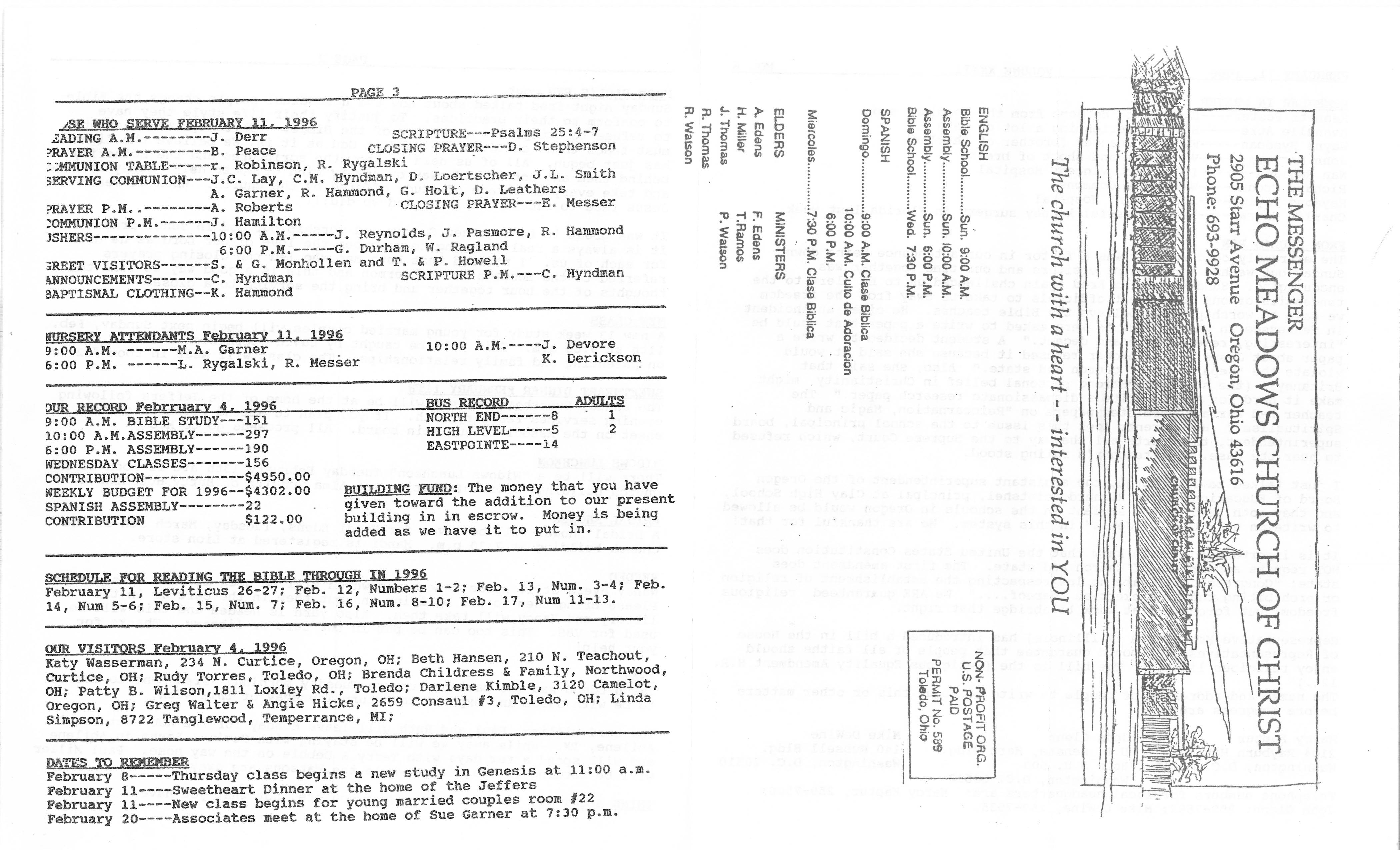 Scanned bulletin, page 1 of 1996-02-11.pdf