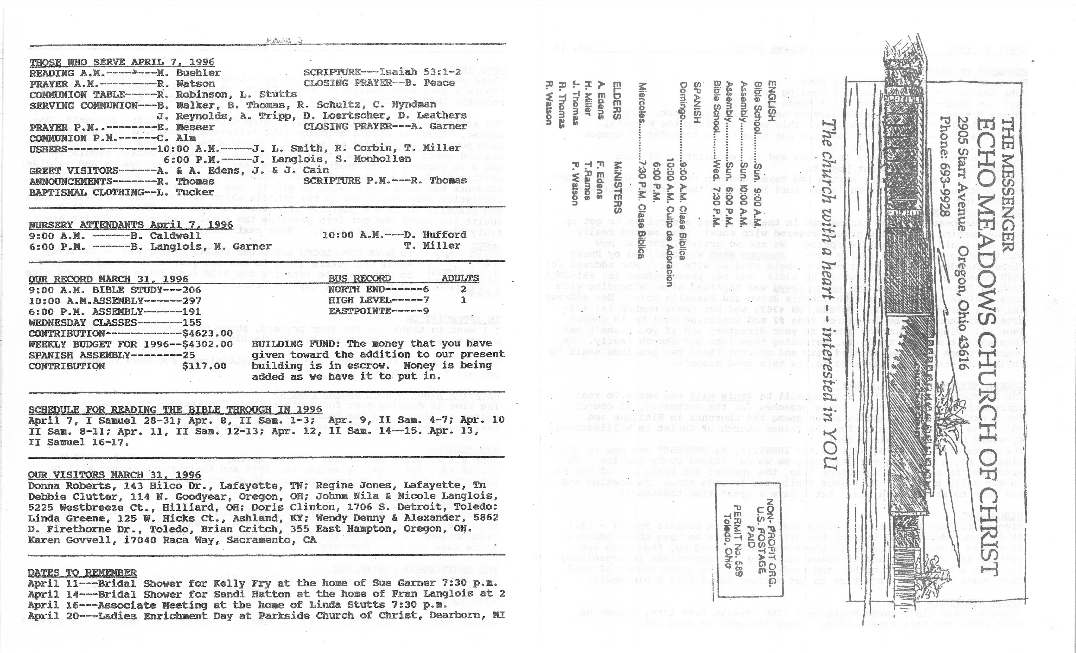 Scanned bulletin, page 1 of 1996-04-07.pdf