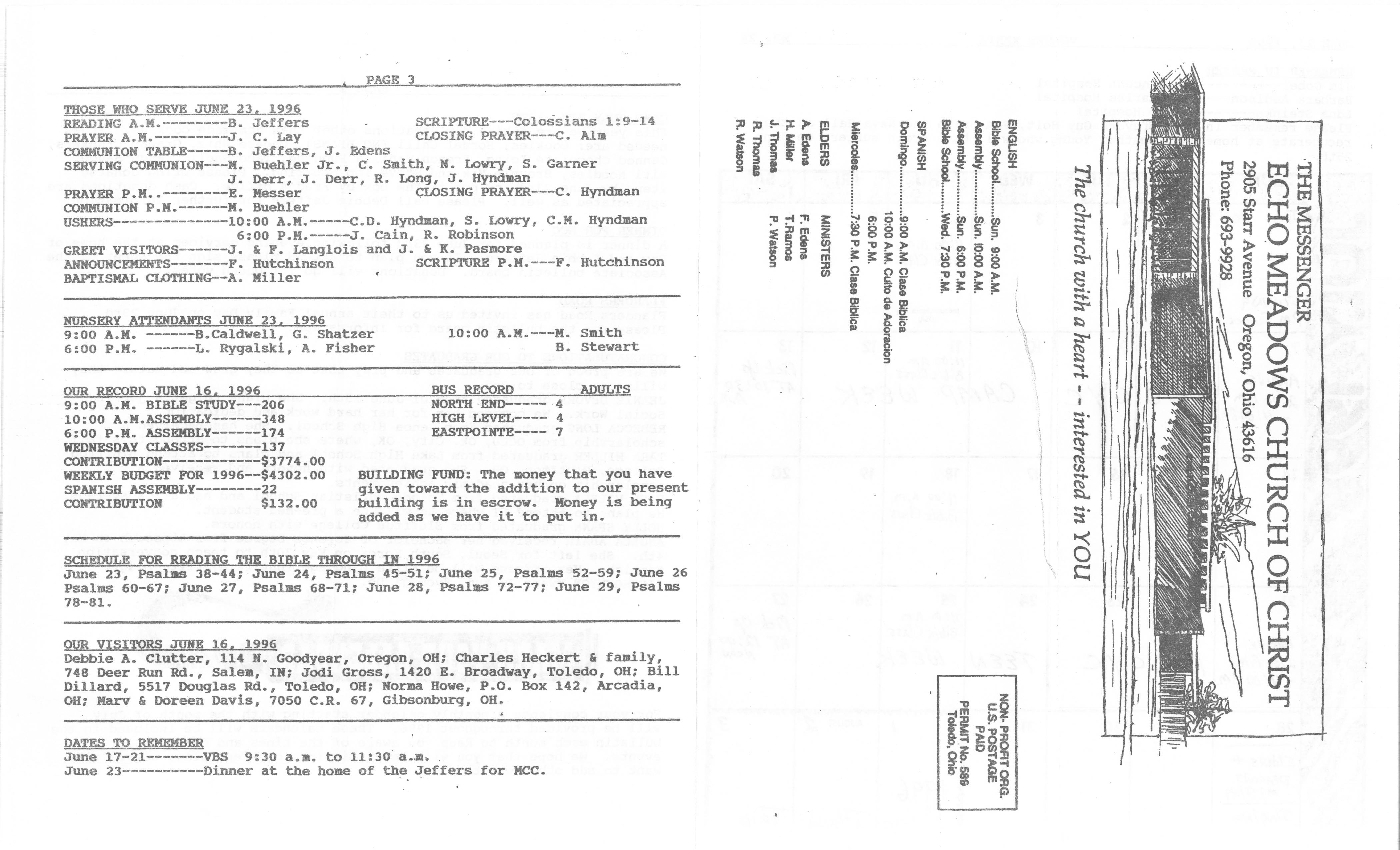 Scanned bulletin, page 1 of 1996-06-23.pdf
