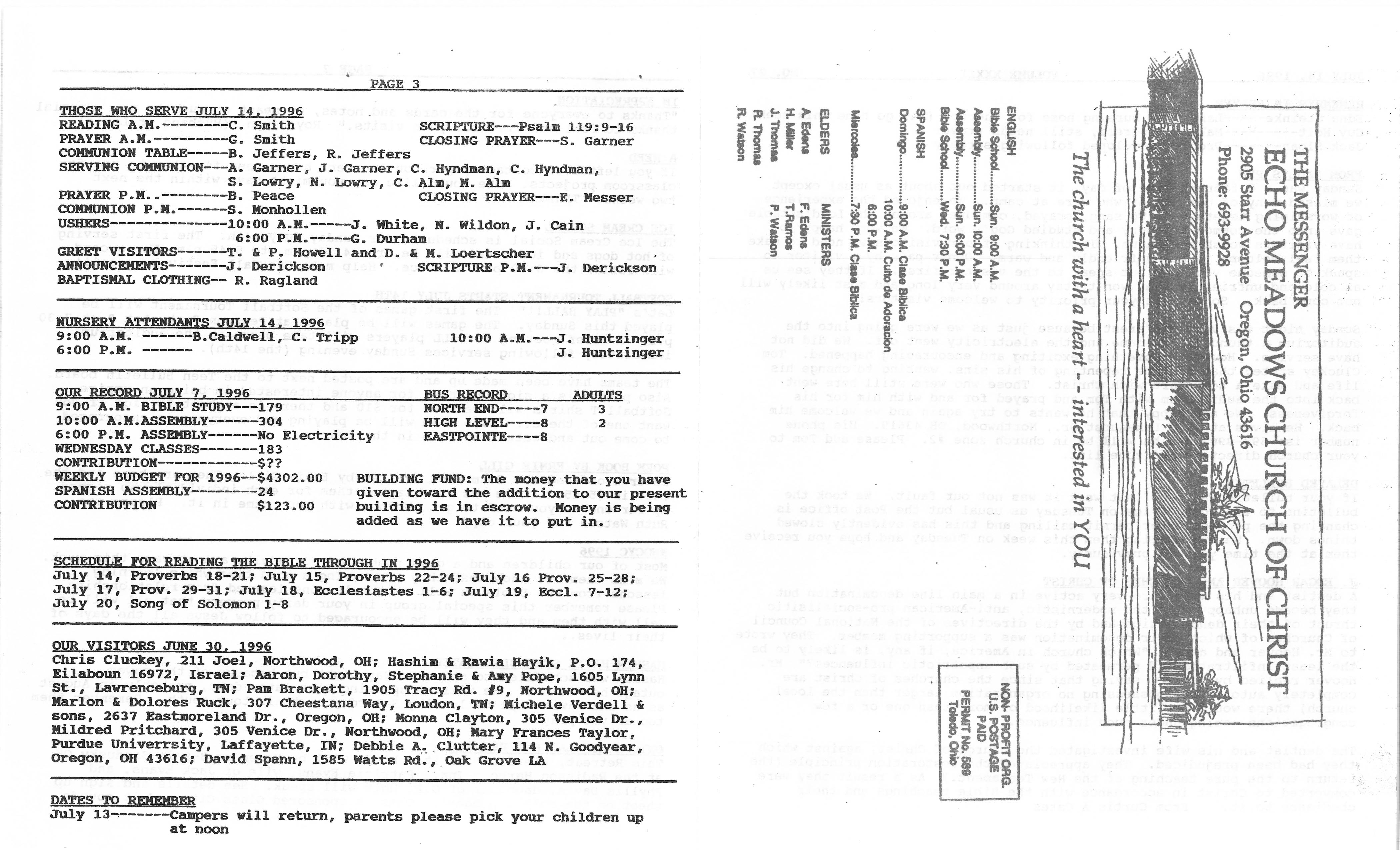 Scanned bulletin, page 1 of 1996-07-14.pdf