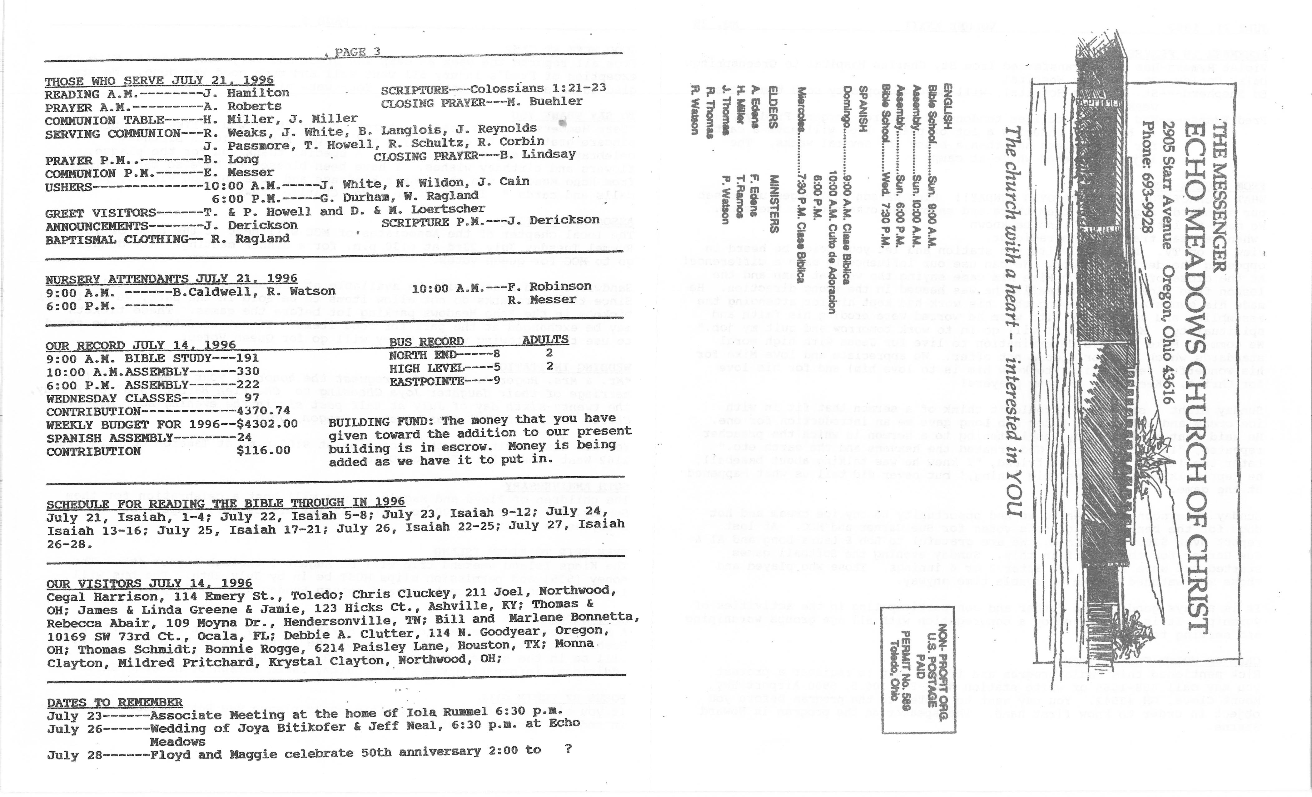 Scanned bulletin, page 1 of 1996-07-21.pdf