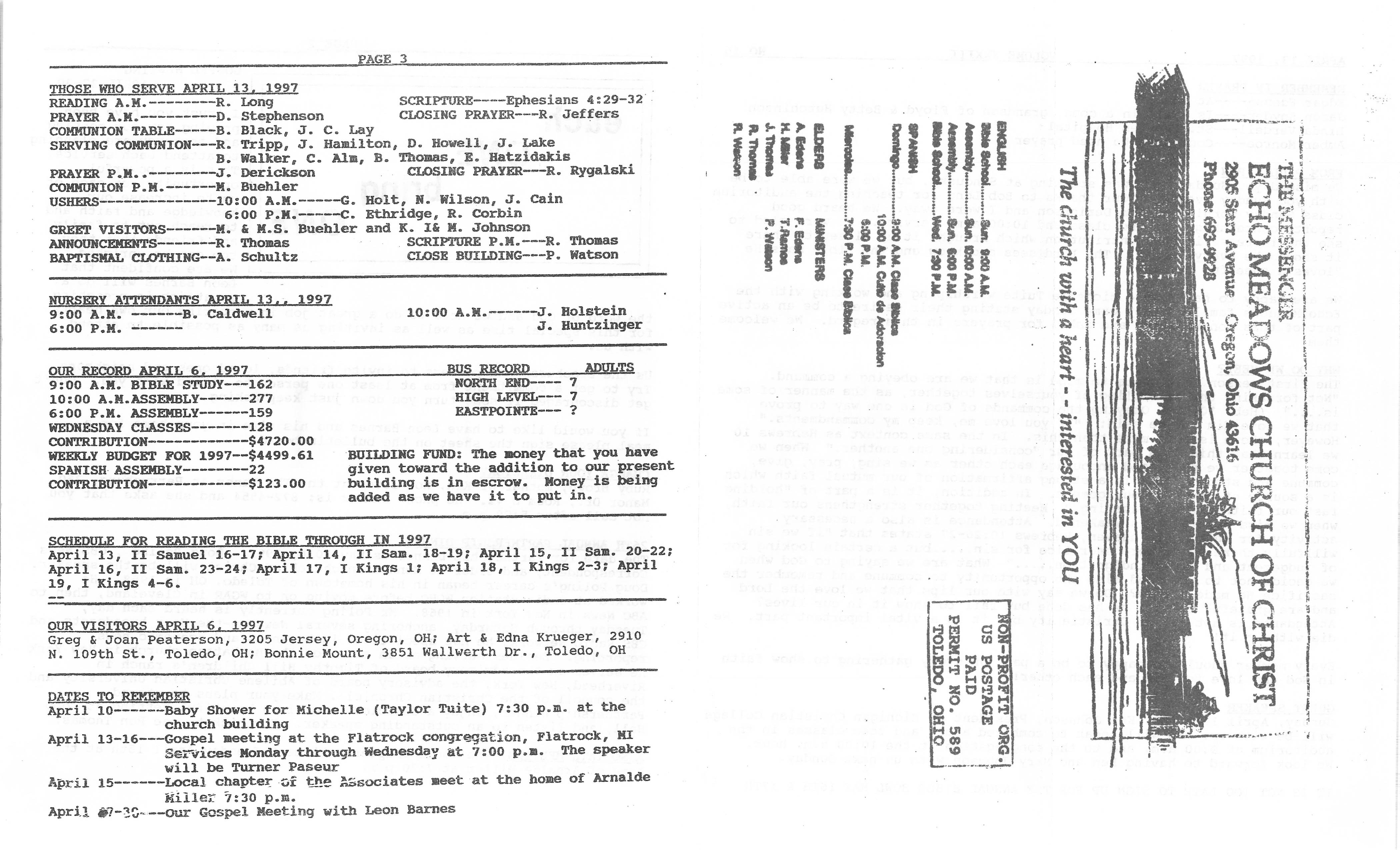Scanned bulletin, page 1 of 1997-04-13.pdf