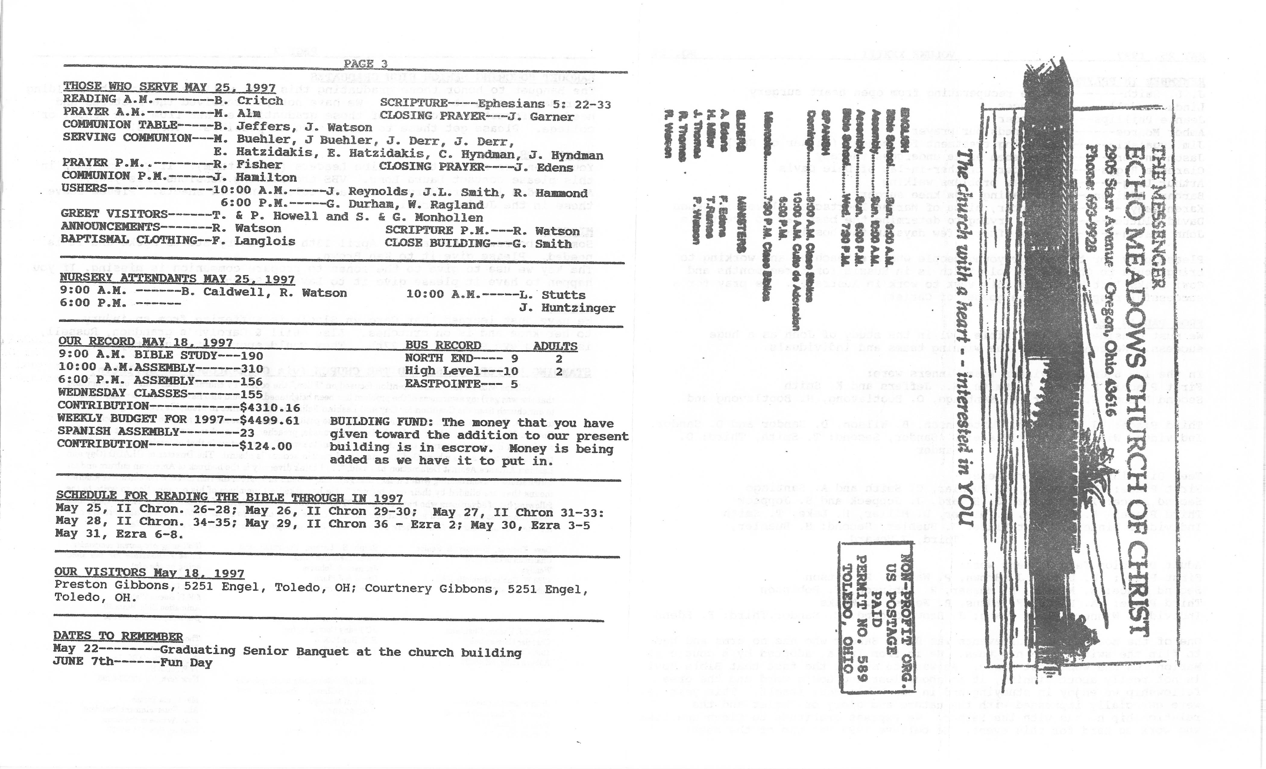 Scanned bulletin, page 1 of 1997-05-25.pdf