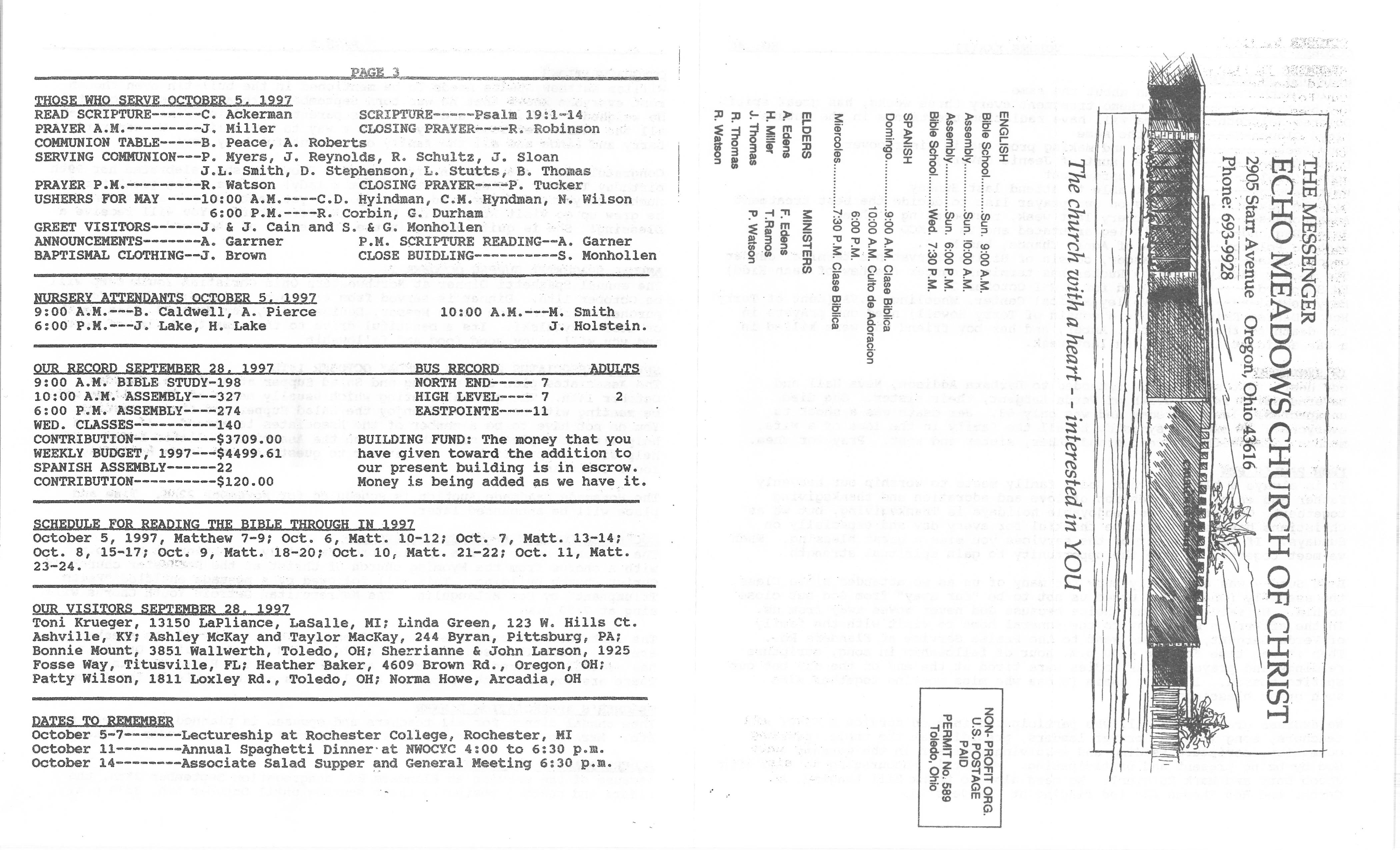 Scanned bulletin, page 1 of 1997-10-05.pdf