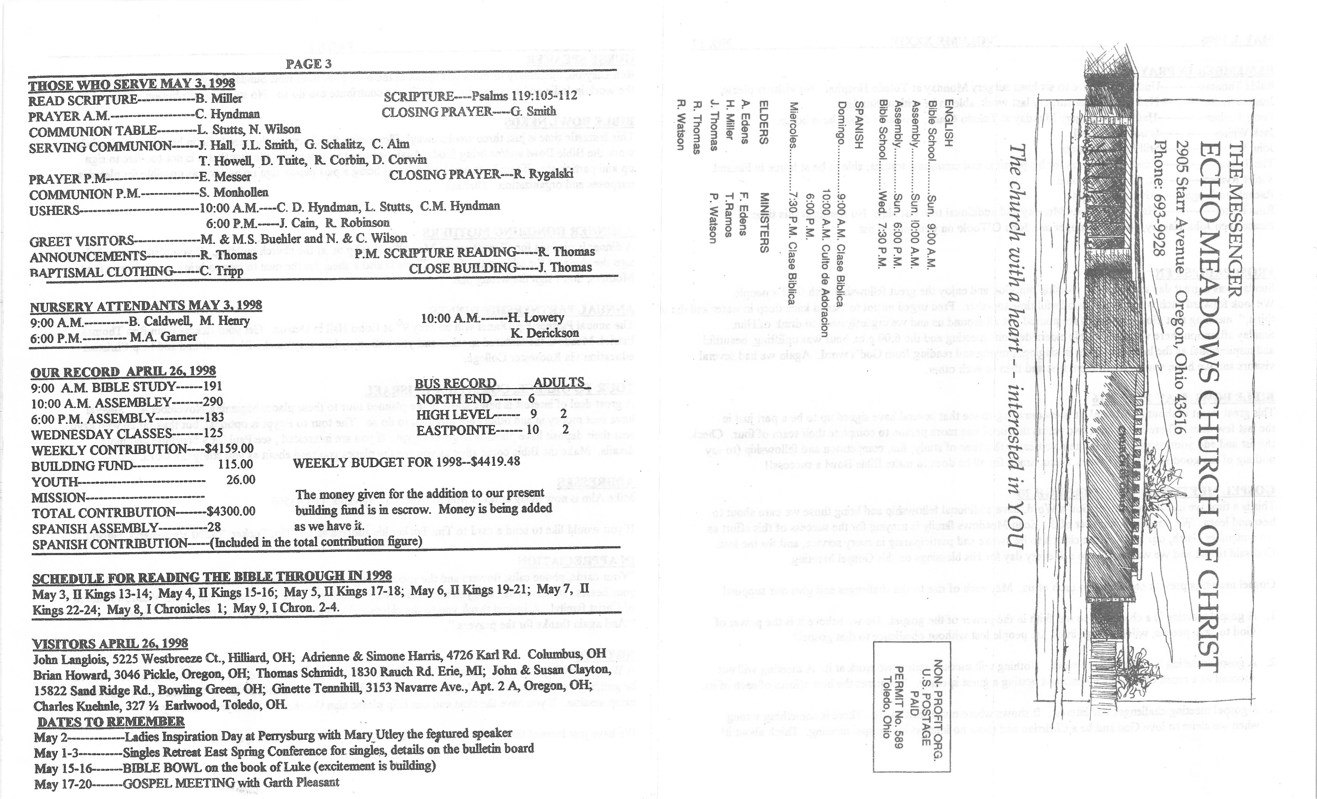 Scanned bulletin, page 1 of 1998-05-17.pdf