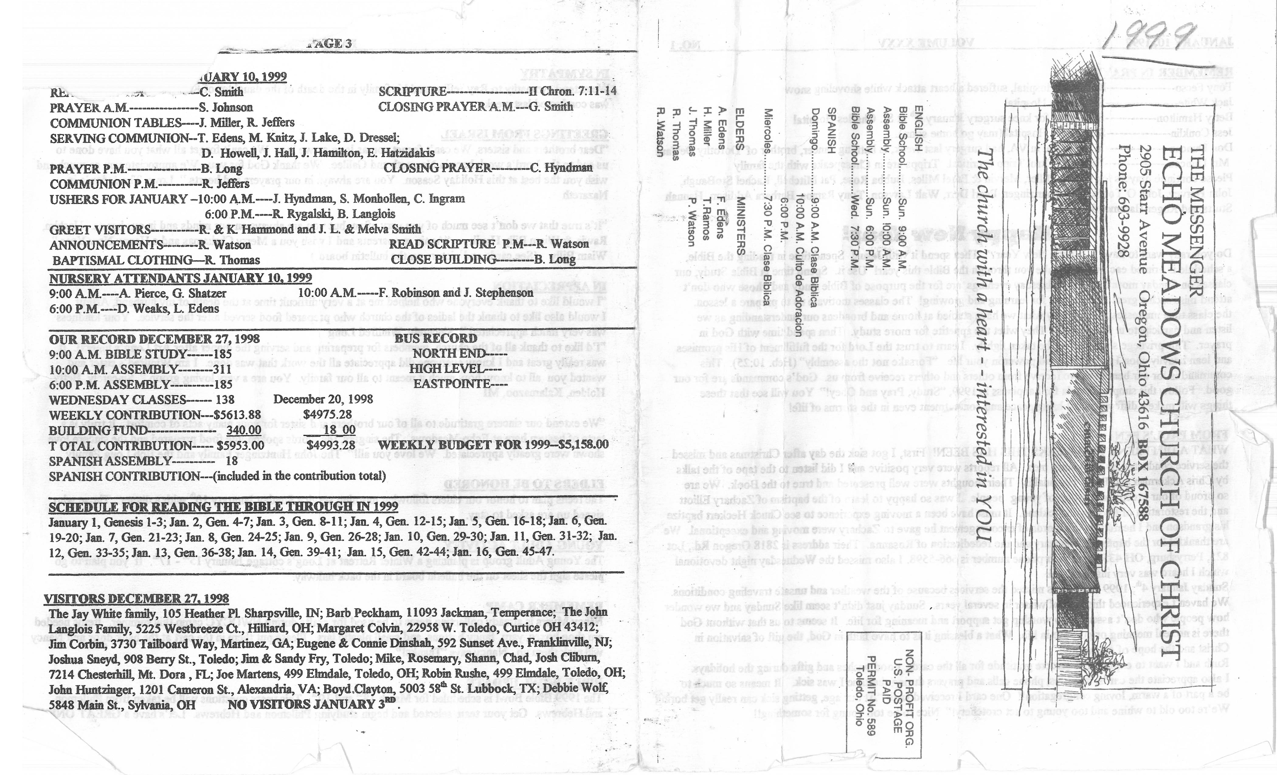 Scanned bulletin, page 1 of 1999-01-10.pdf