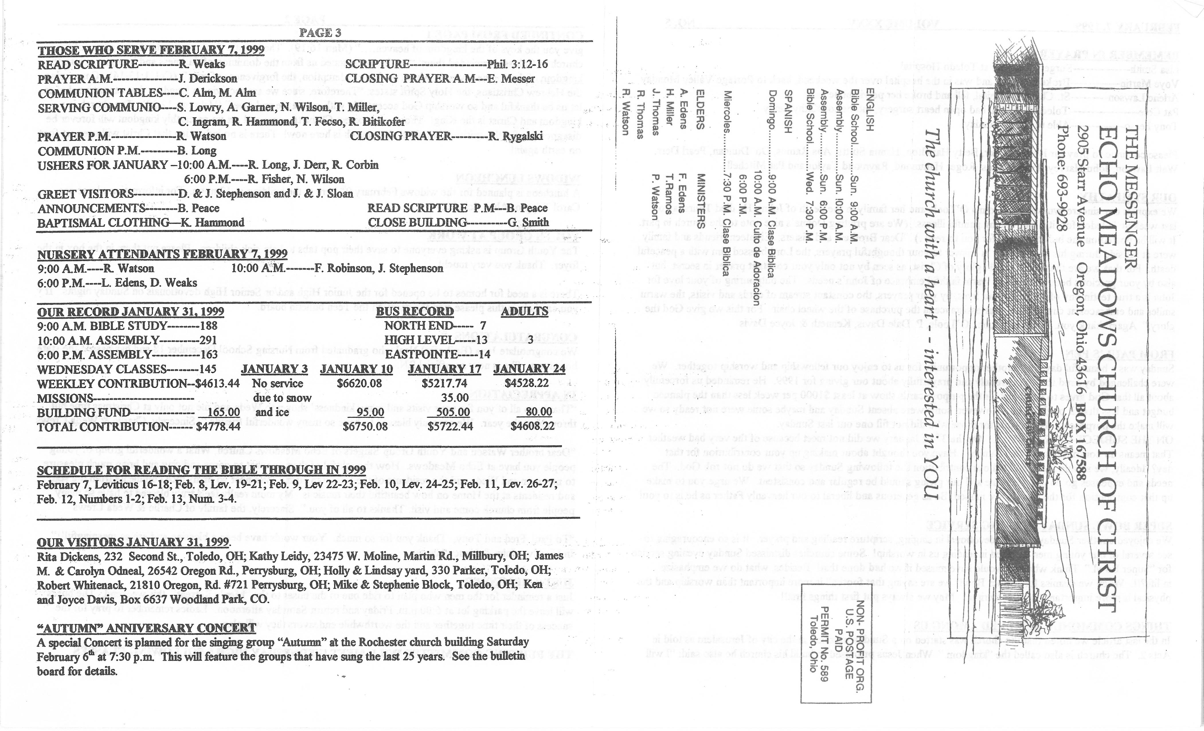 Scanned bulletin, page 1 of 1999-02-07.pdf