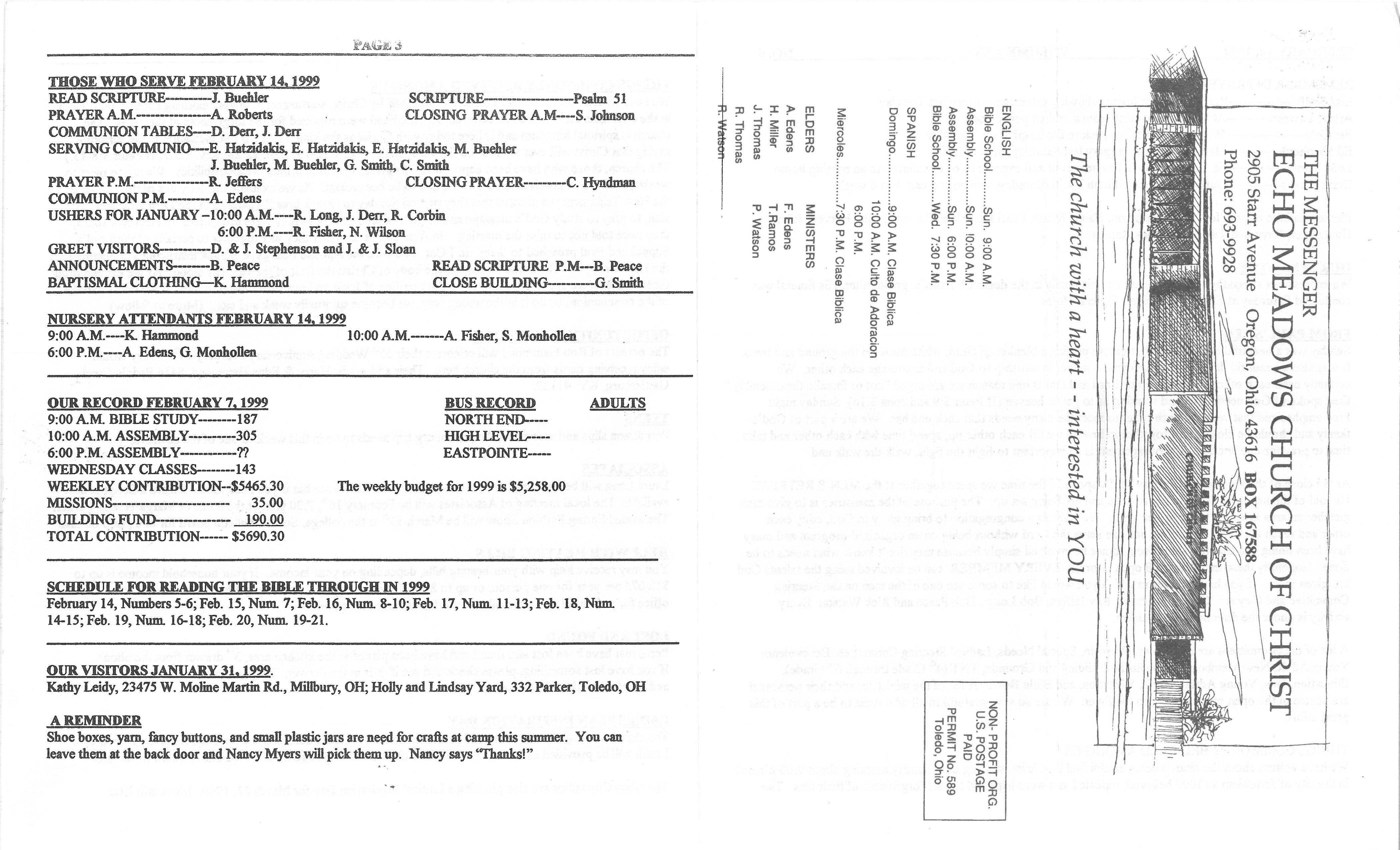 Scanned bulletin, page 1 of 1999-02-14.pdf