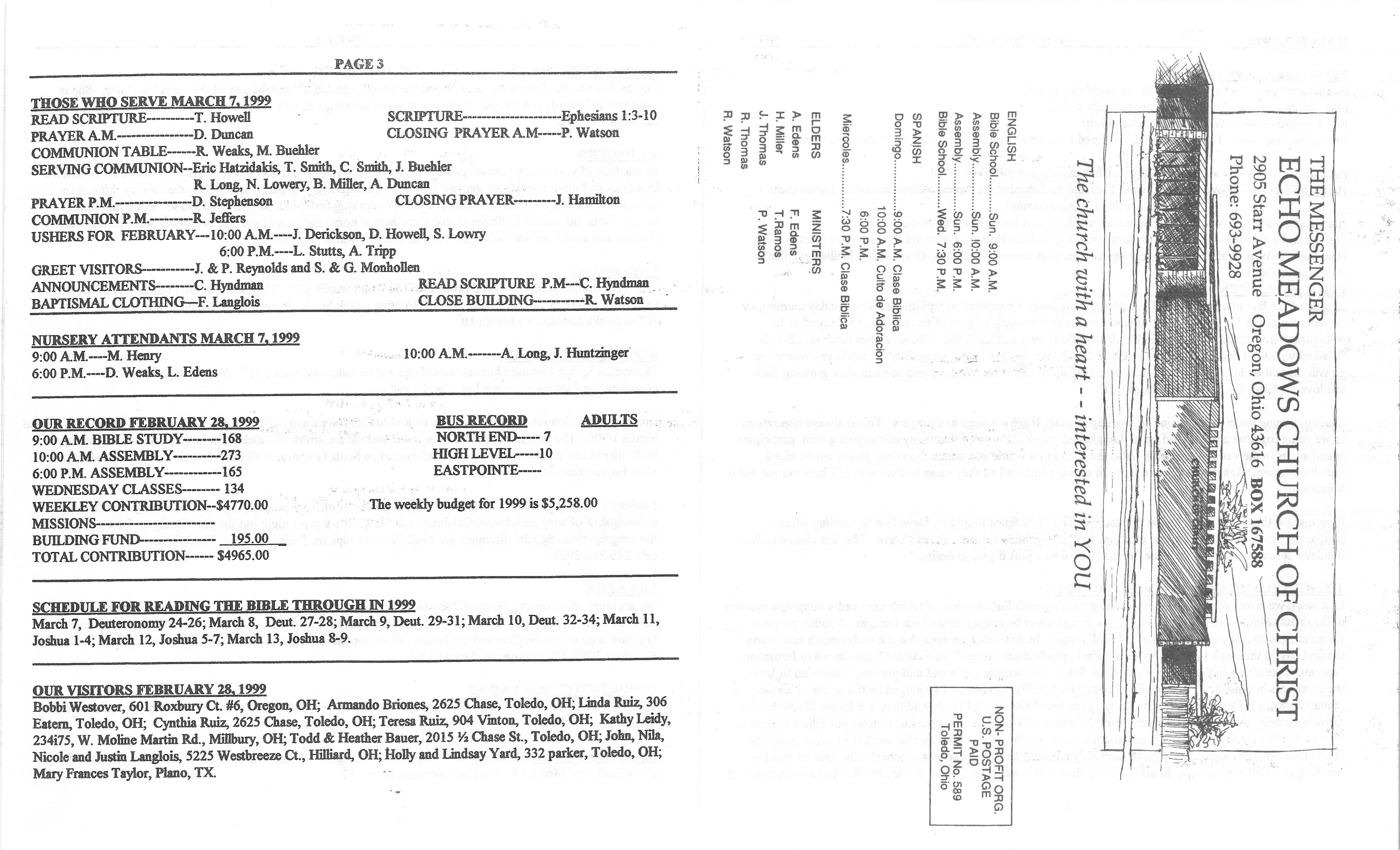 Scanned bulletin, page 1 of 1999-03-07.pdf