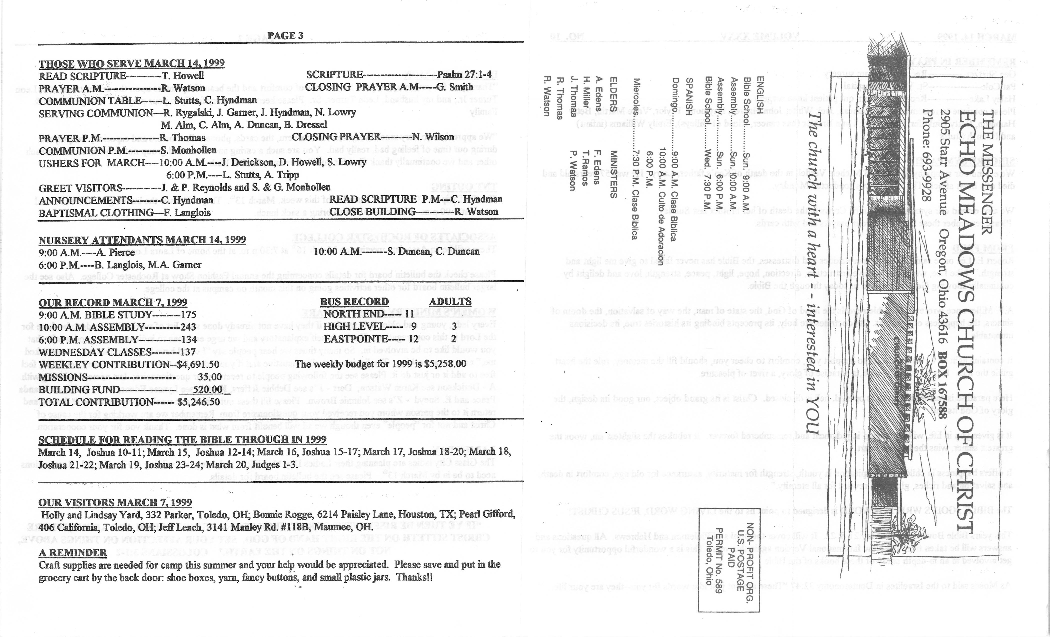 Scanned bulletin, page 1 of 1999-03-14.pdf