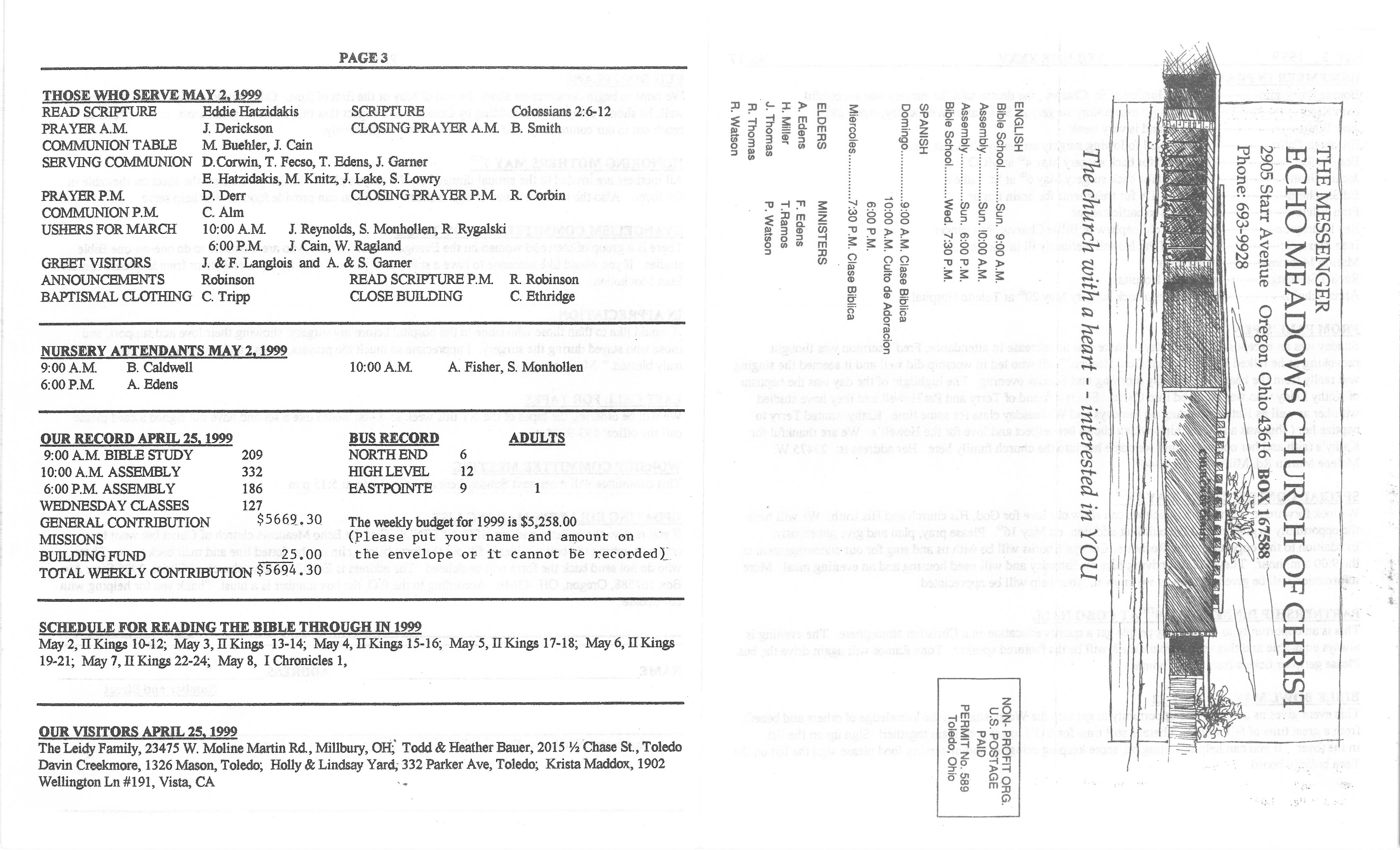 Scanned bulletin, page 1 of 1999-05-02.pdf
