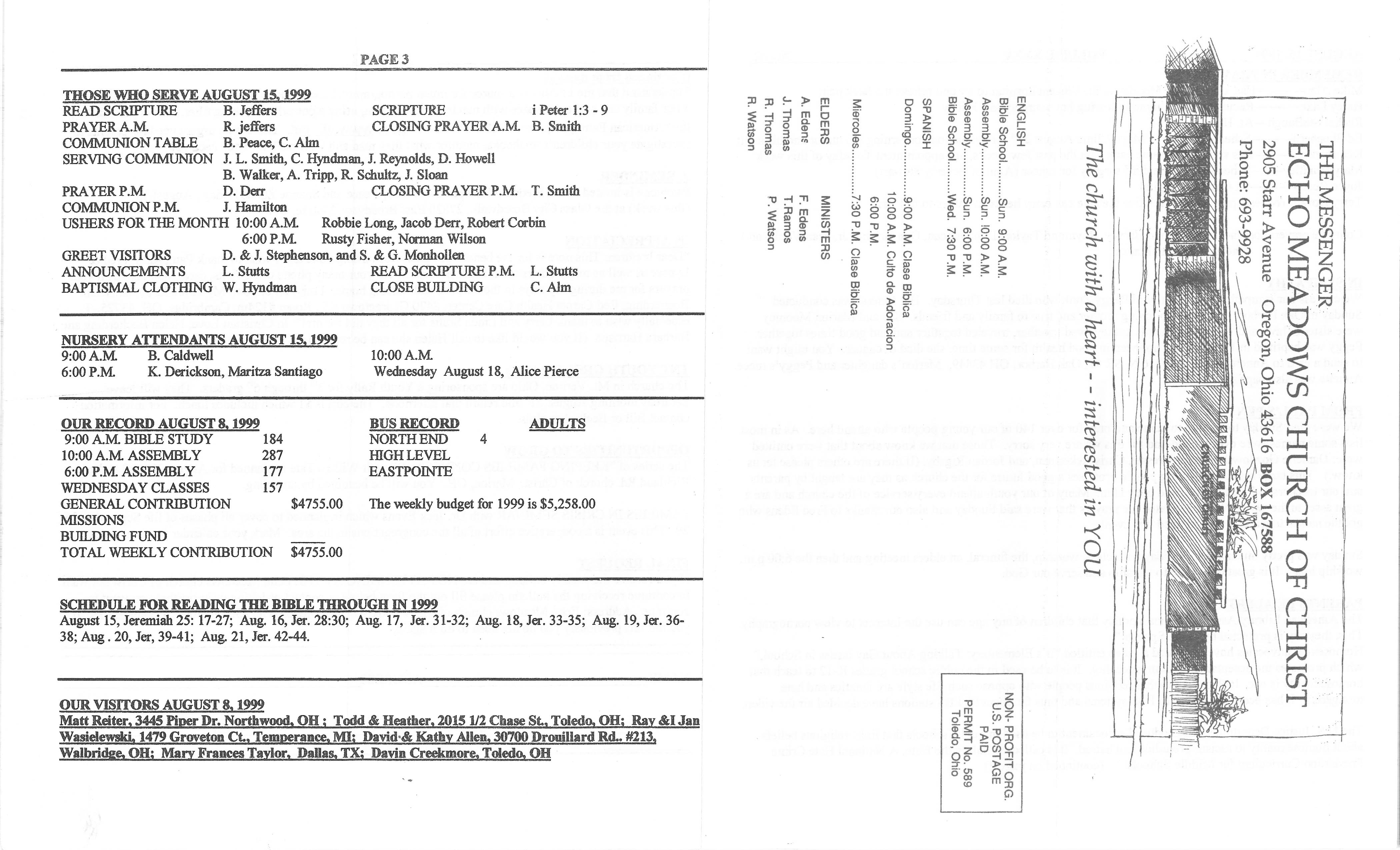 Scanned bulletin, page 1 of 1999-08-15.pdf