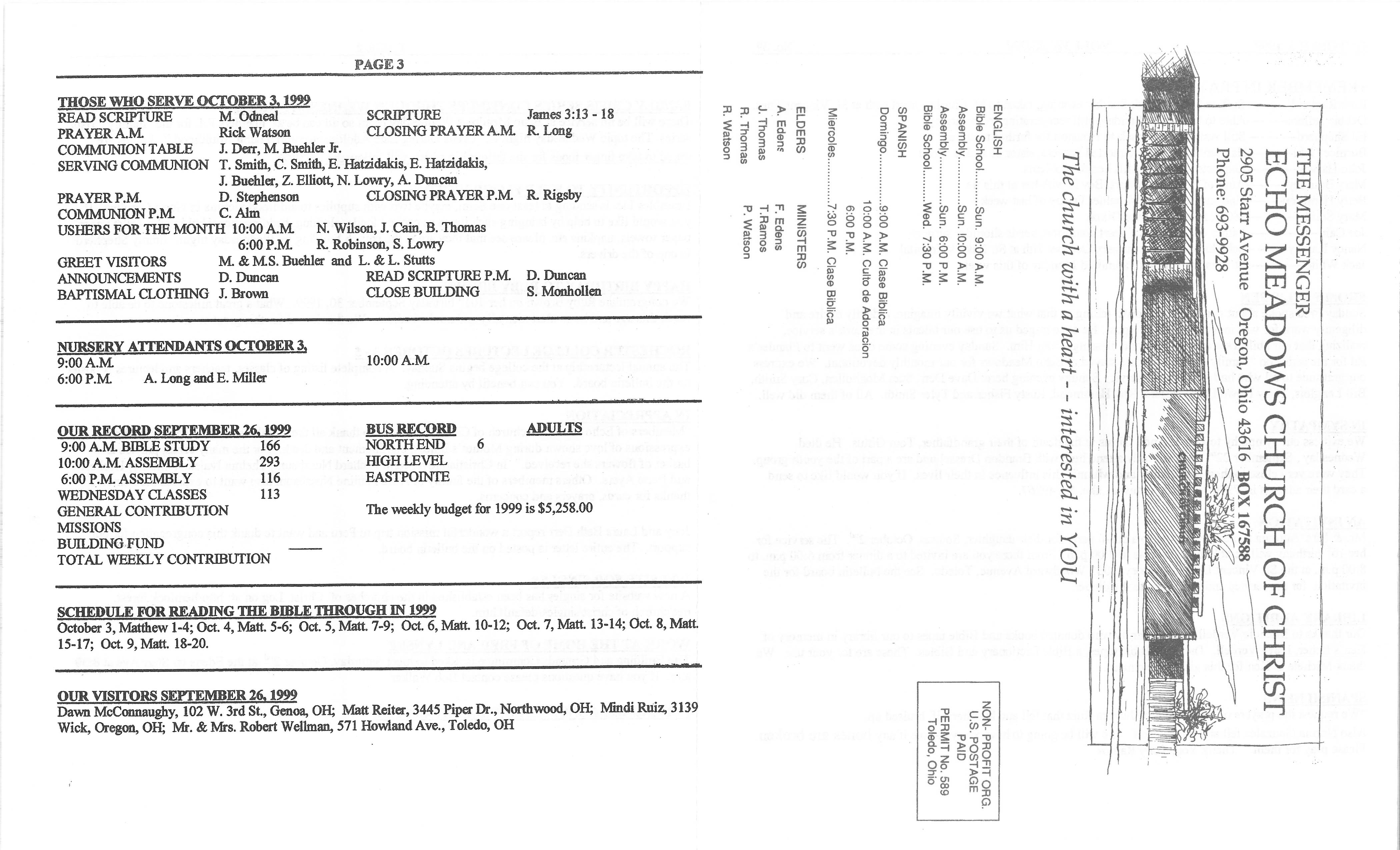 Scanned bulletin, page 1 of 1999-10-03.pdf