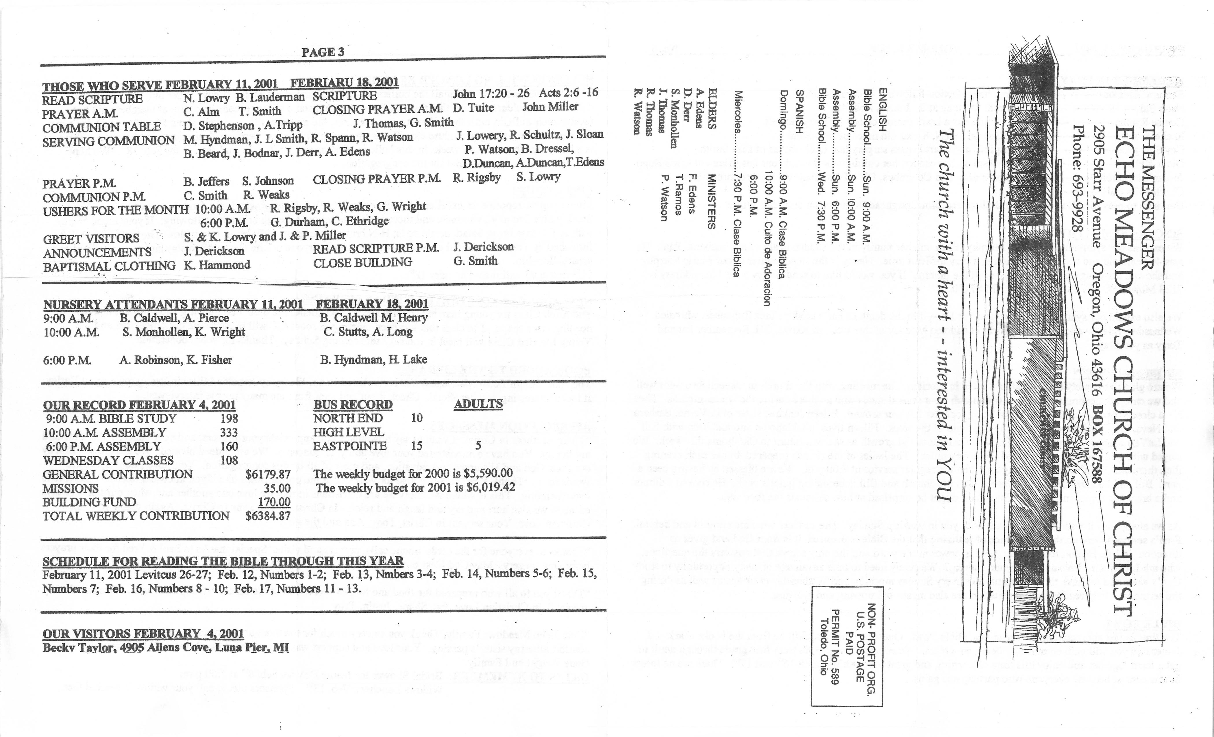Scanned bulletin, page 1 of 2001-02-11.pdf