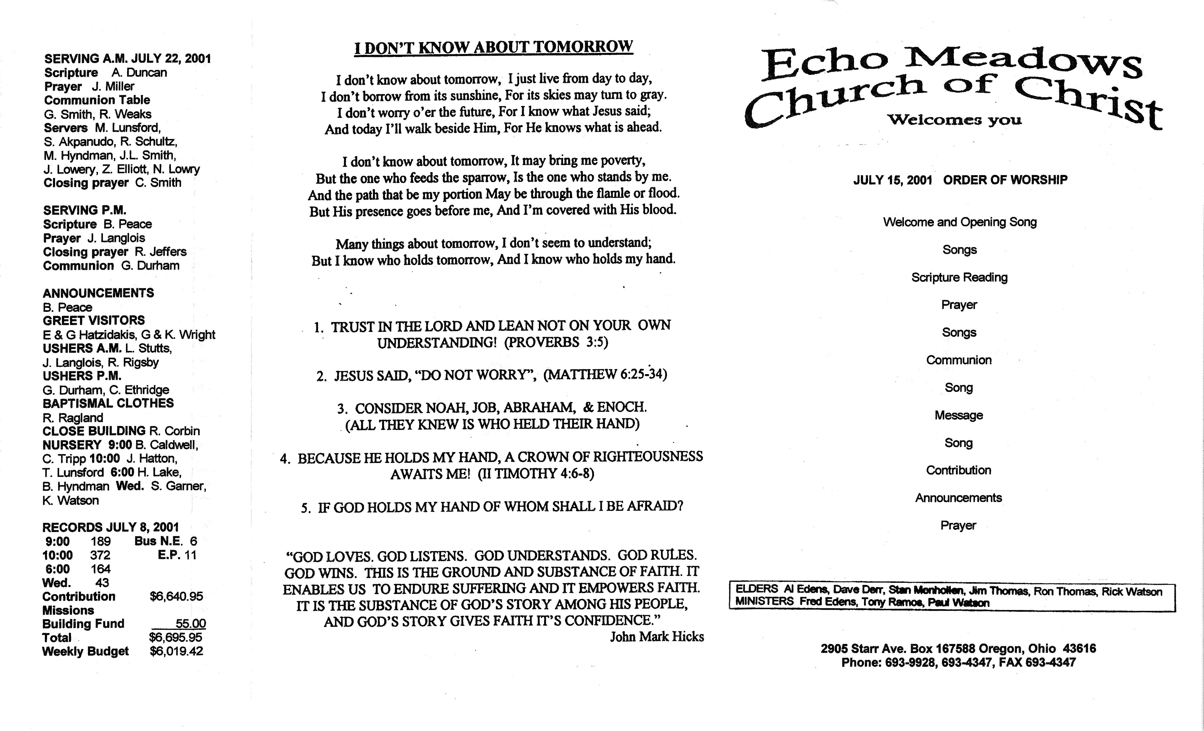 Scanned bulletin, page 1 of 2001-07-15.pdf