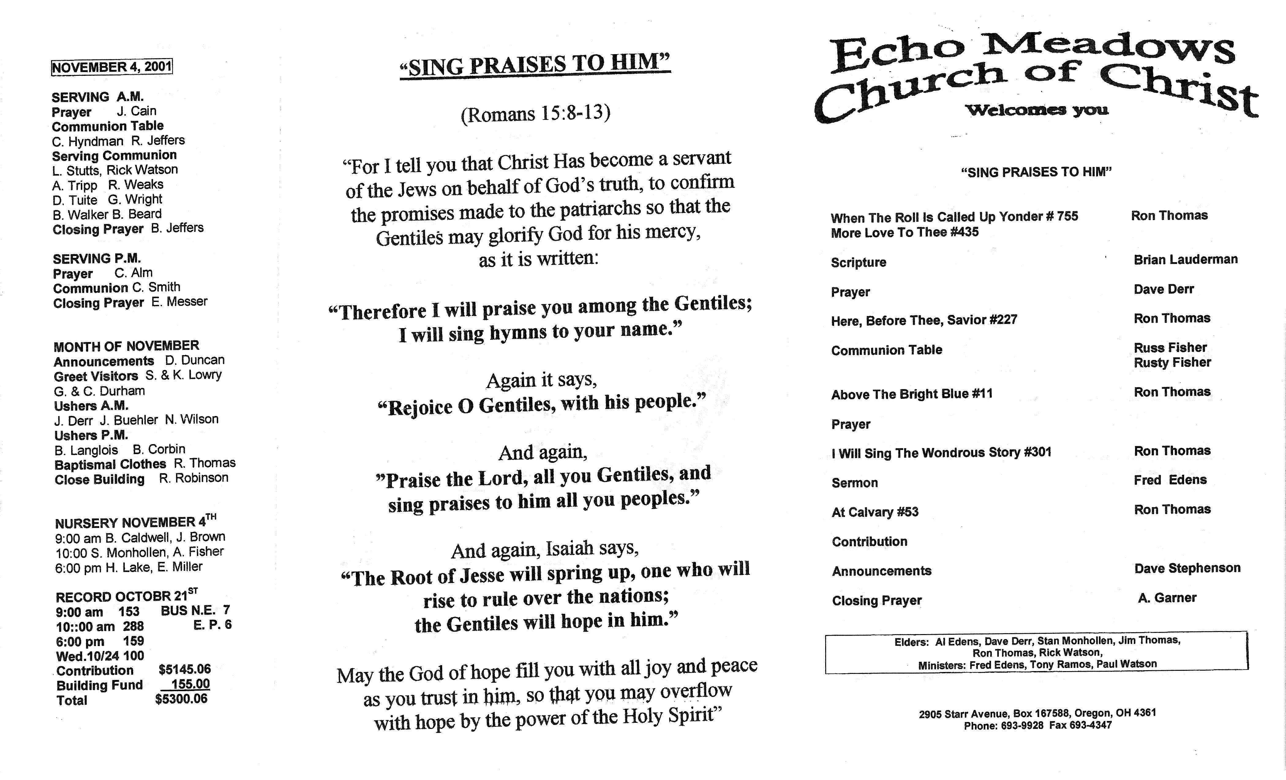 Scanned bulletin, page 1 of 2001-10-28.pdf