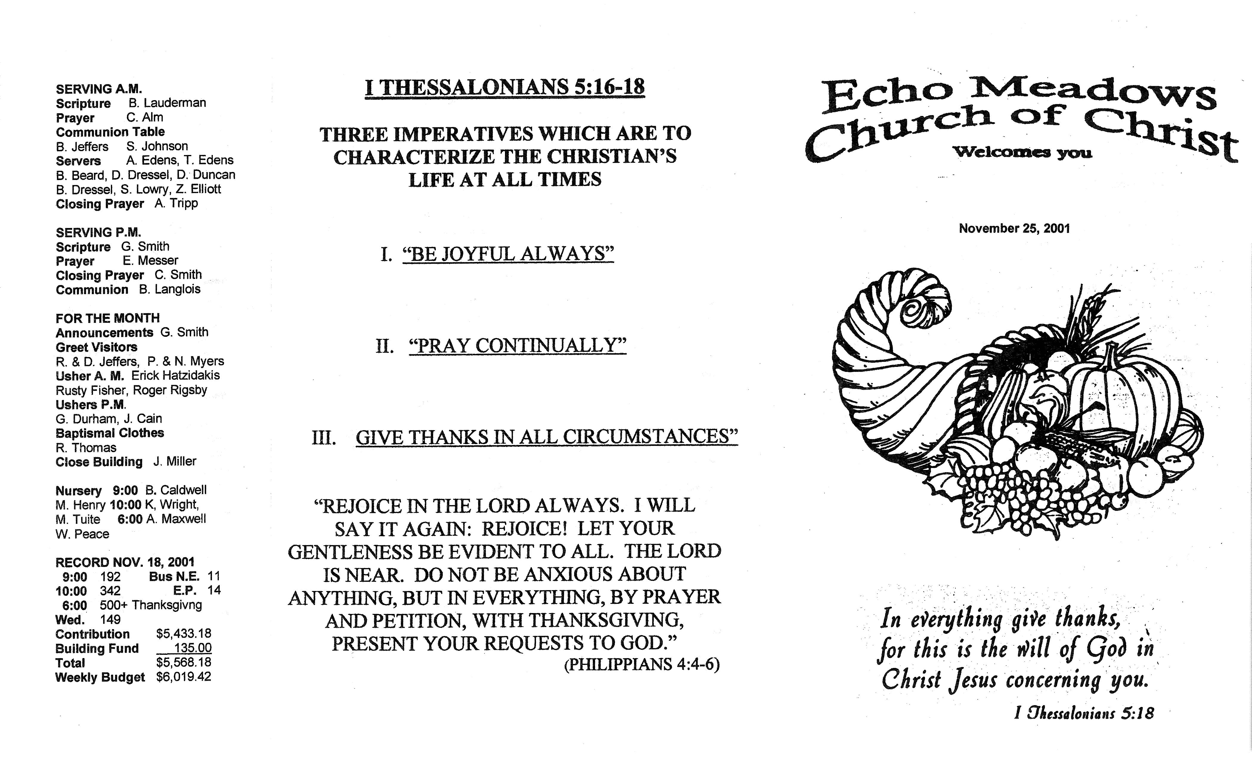 Scanned bulletin, page 1 of 2001-11-25.pdf