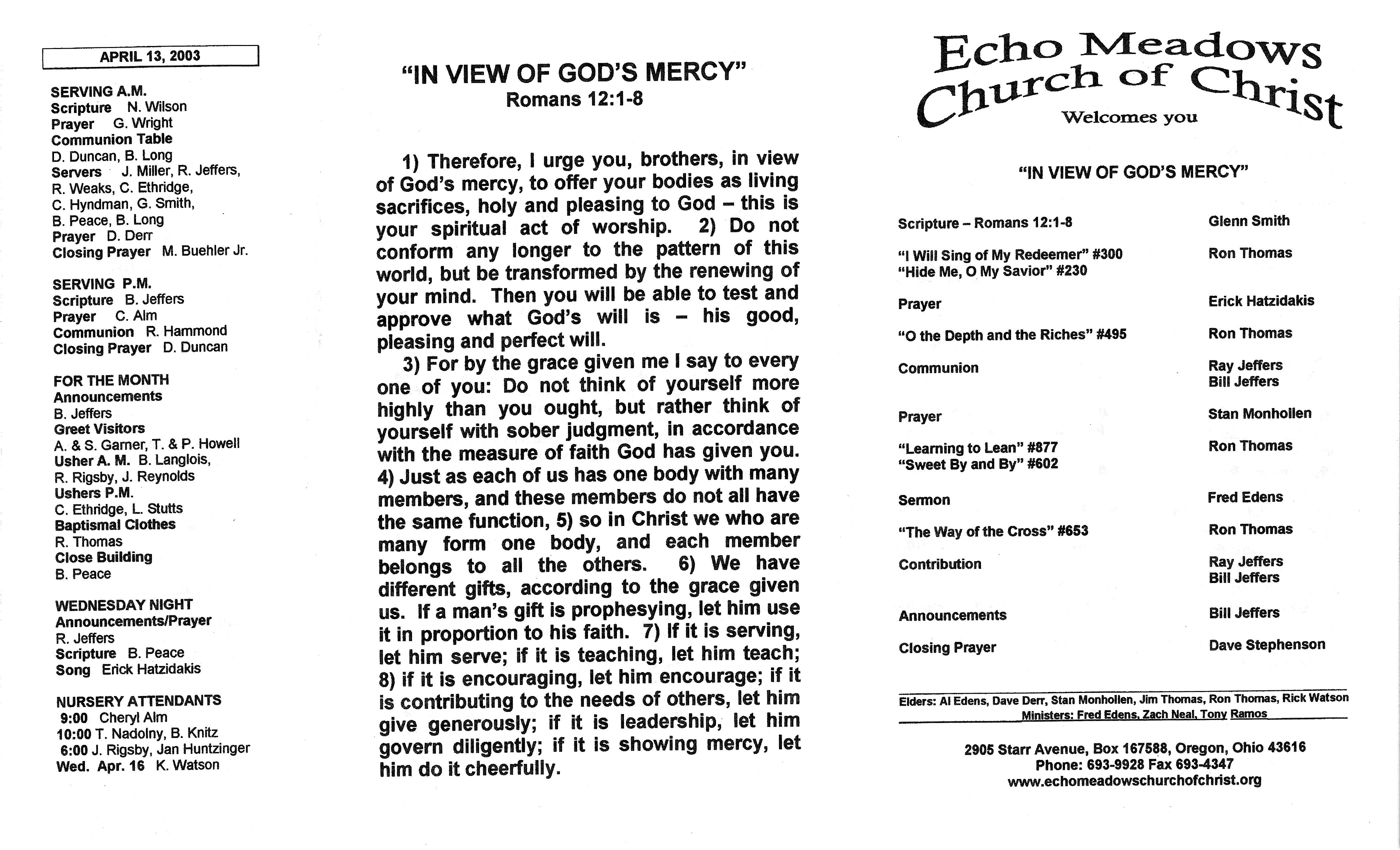 Scanned bulletin, page 1 of 2003-04-06.pdf