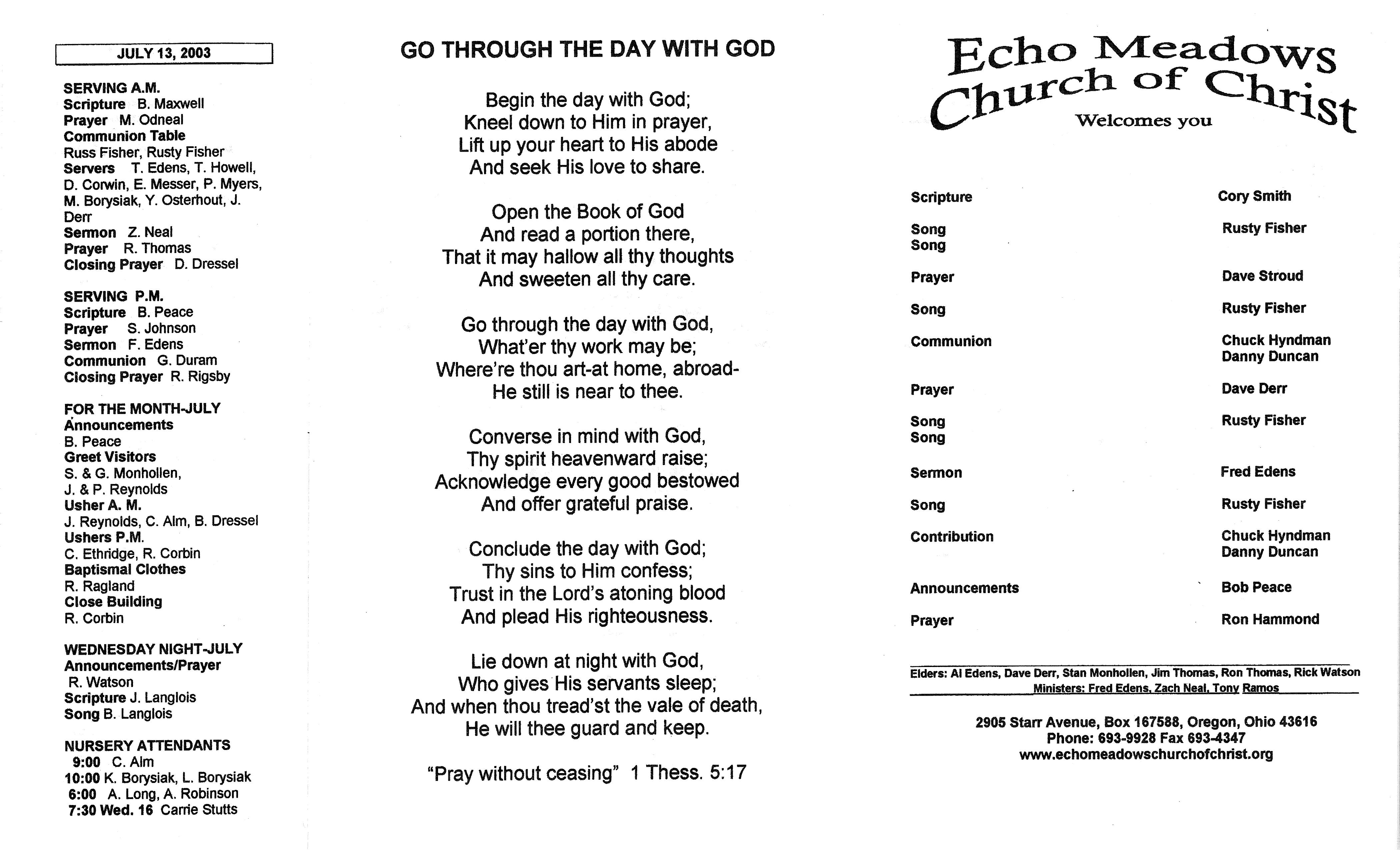 Scanned bulletin, page 1 of 2003-07-06.pdf