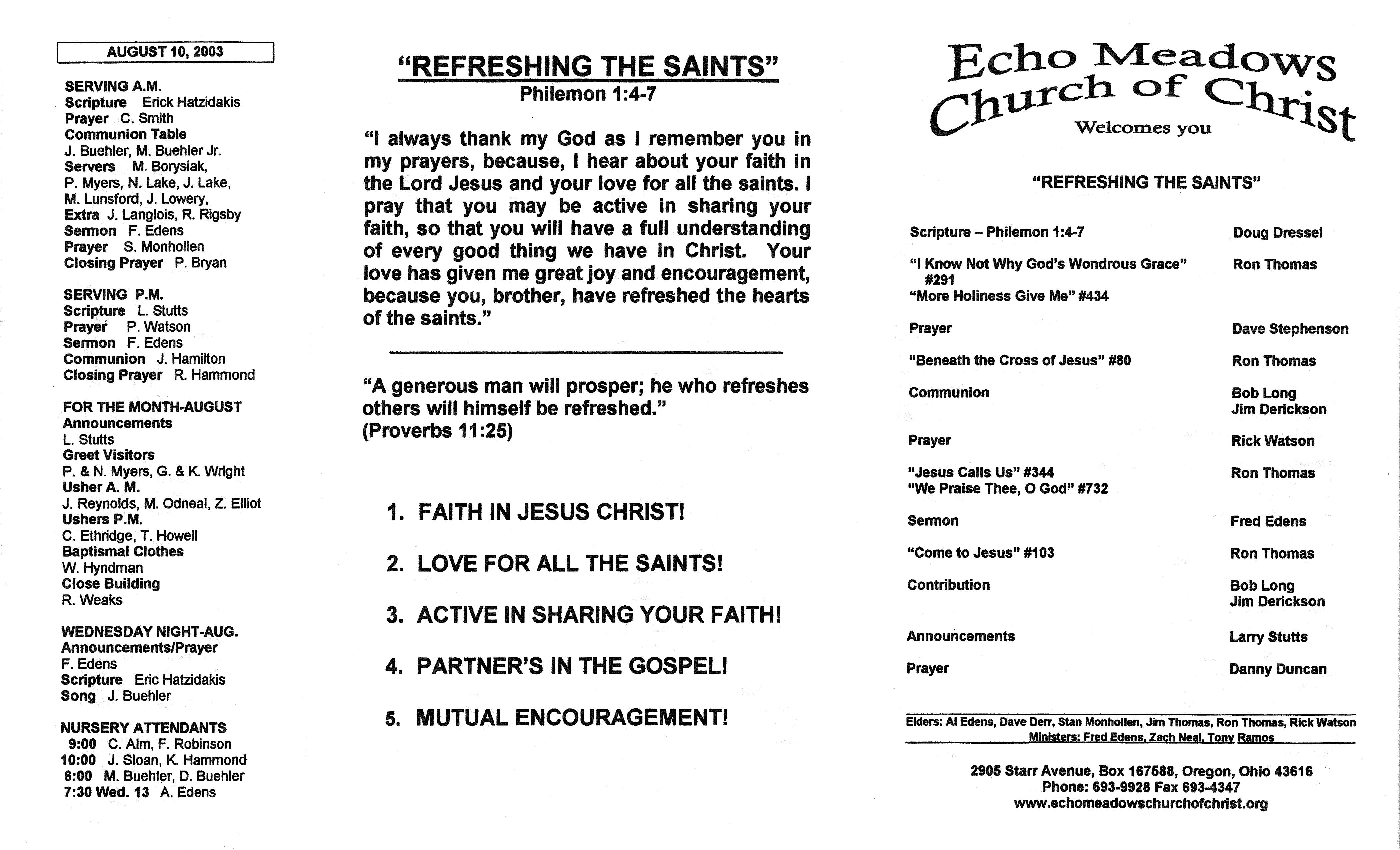 Scanned bulletin, page 1 of 2003-08-03.pdf