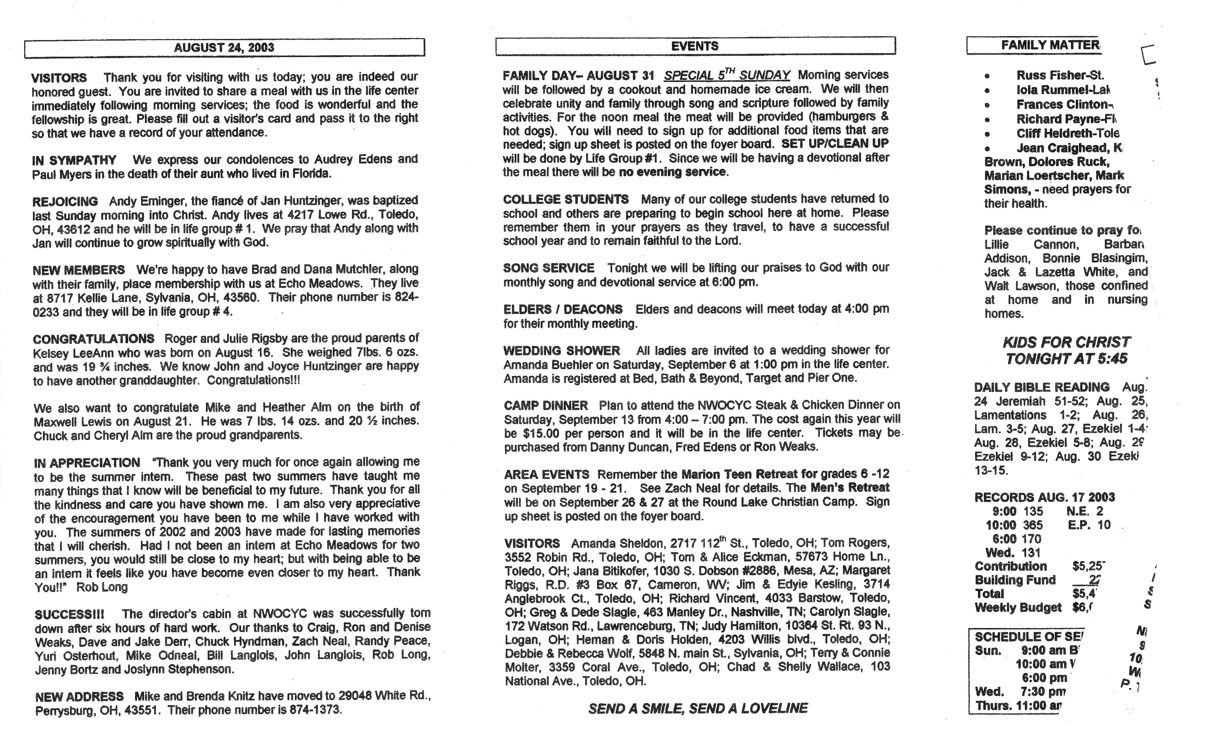Scanned bulletin, page 2 of 2003-08-24.pdf