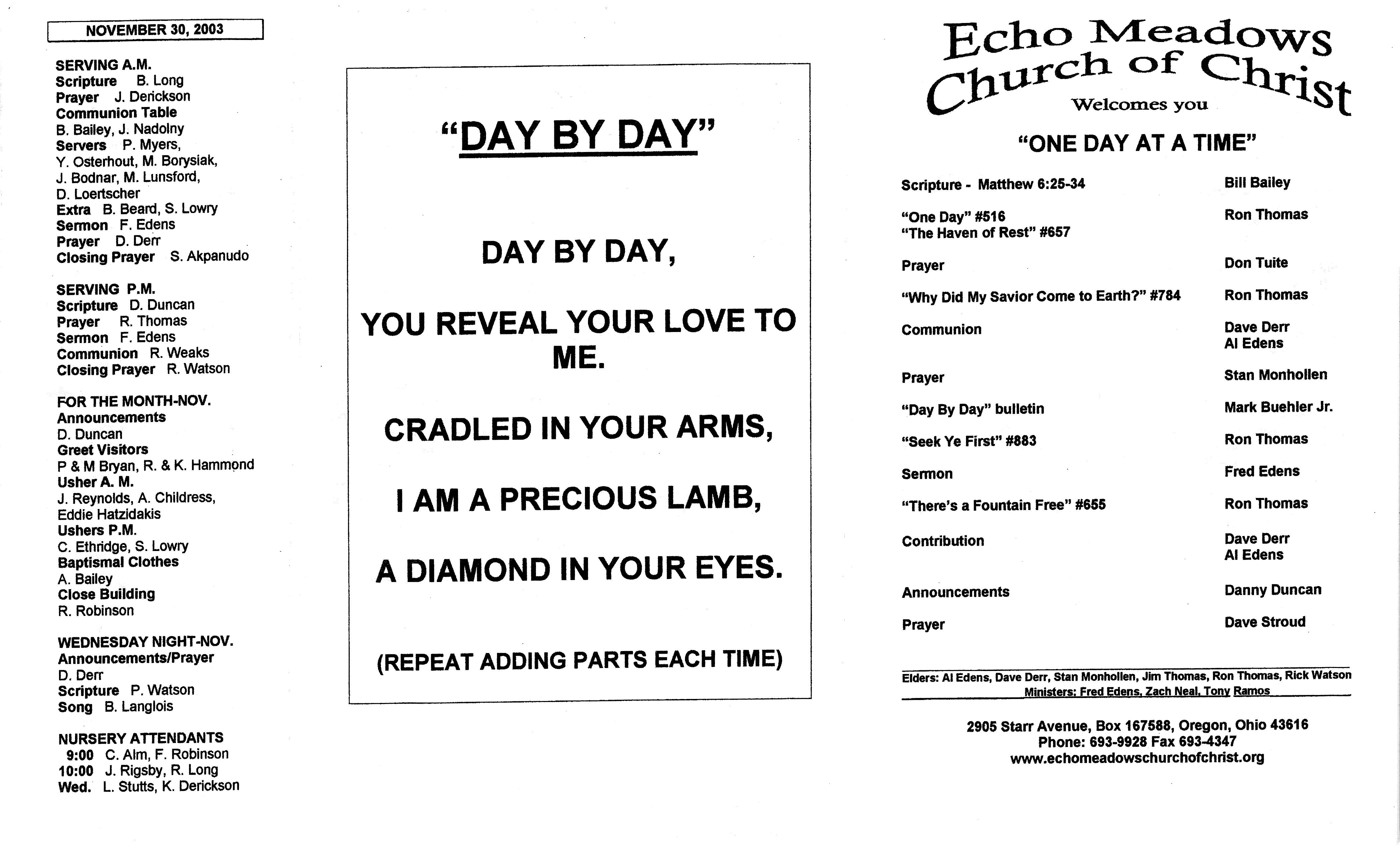 Scanned bulletin, page 1 of 2003-11-23.pdf