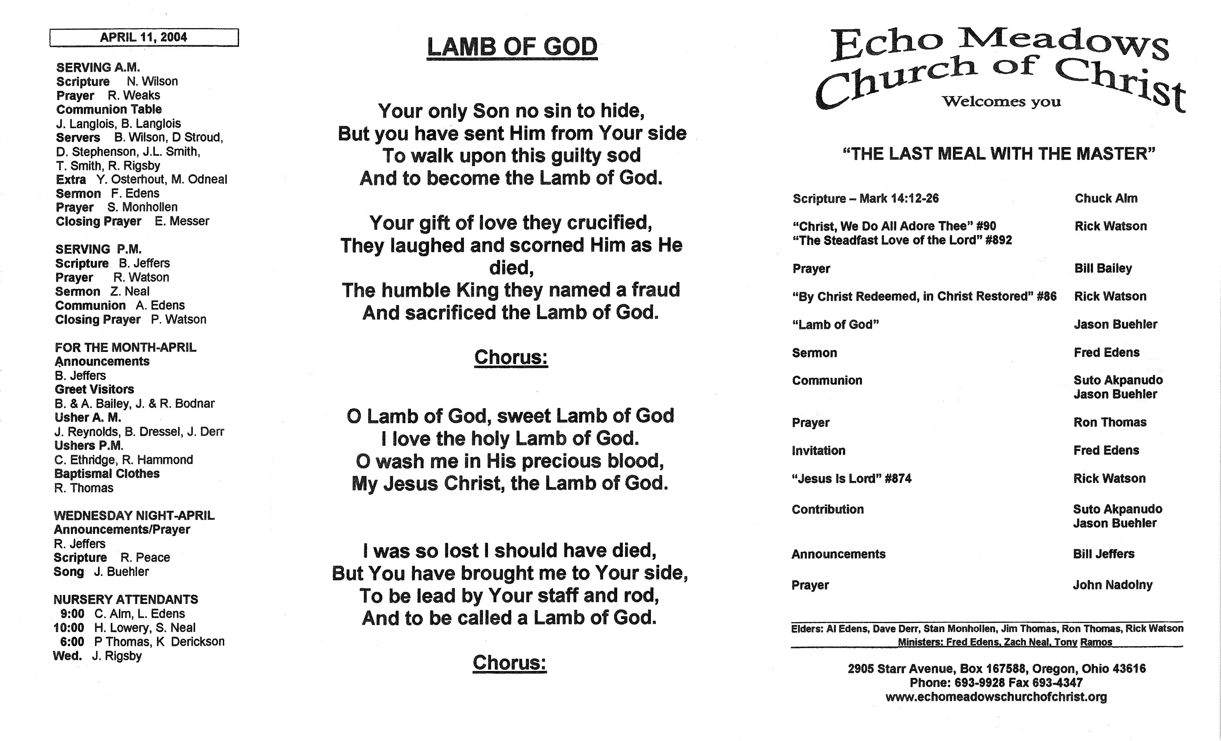 Scanned bulletin, page 1 of 2004-04-04.pdf