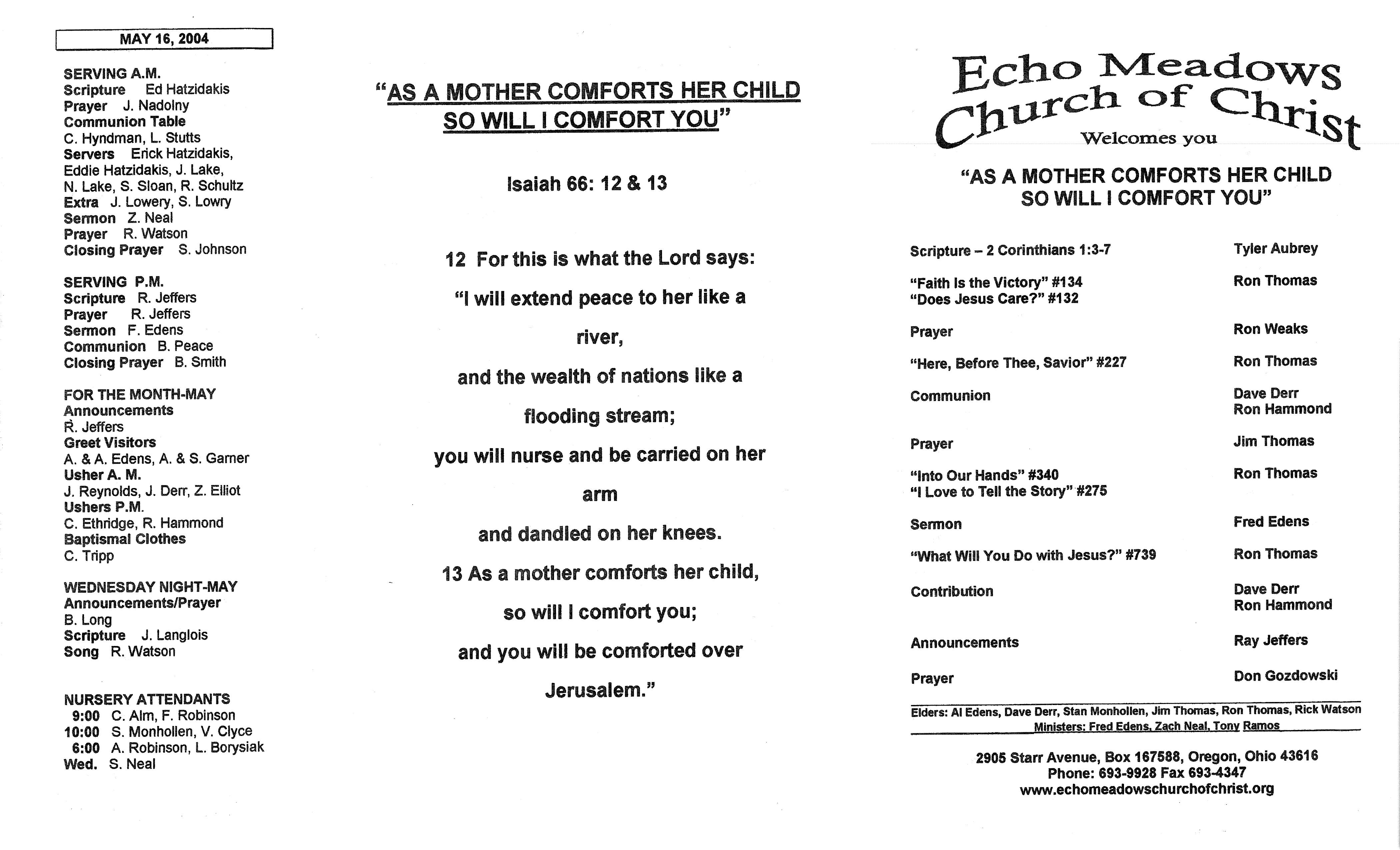 Scanned bulletin, page 1 of 2004-05-09.pdf