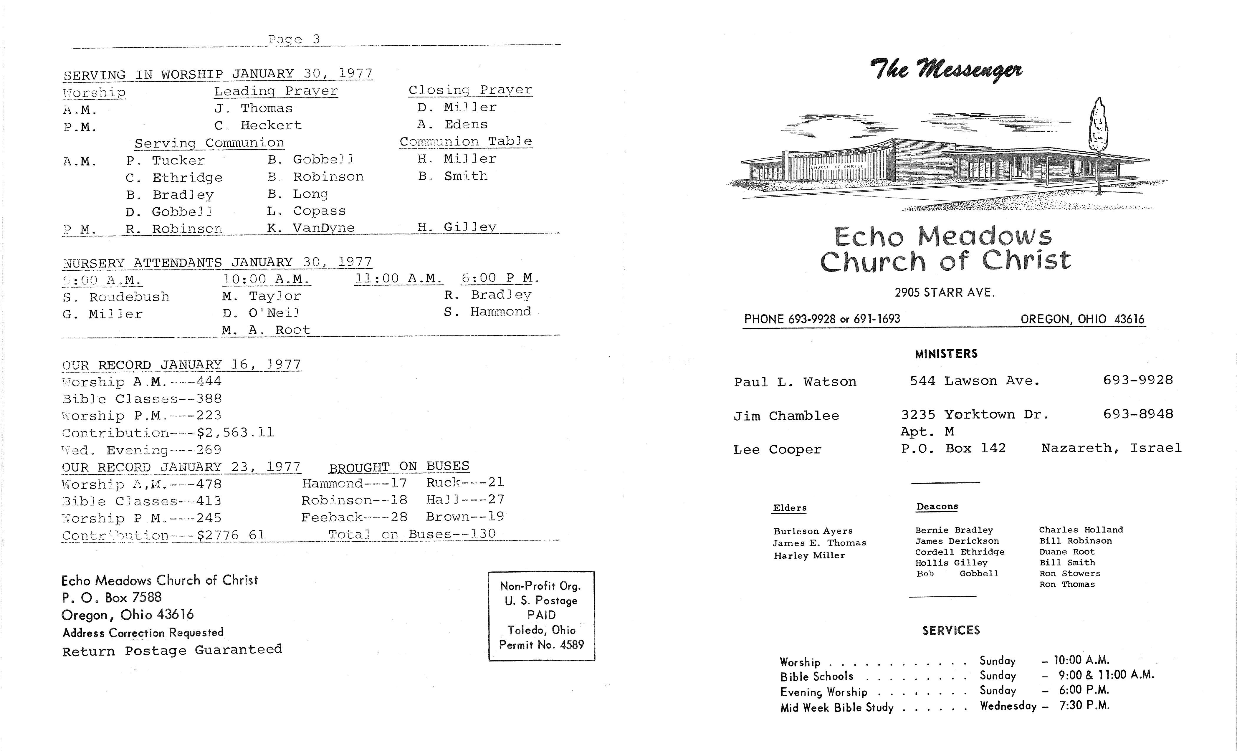 Scanned bulletin, page 1 of 1977-01-30.pdf
