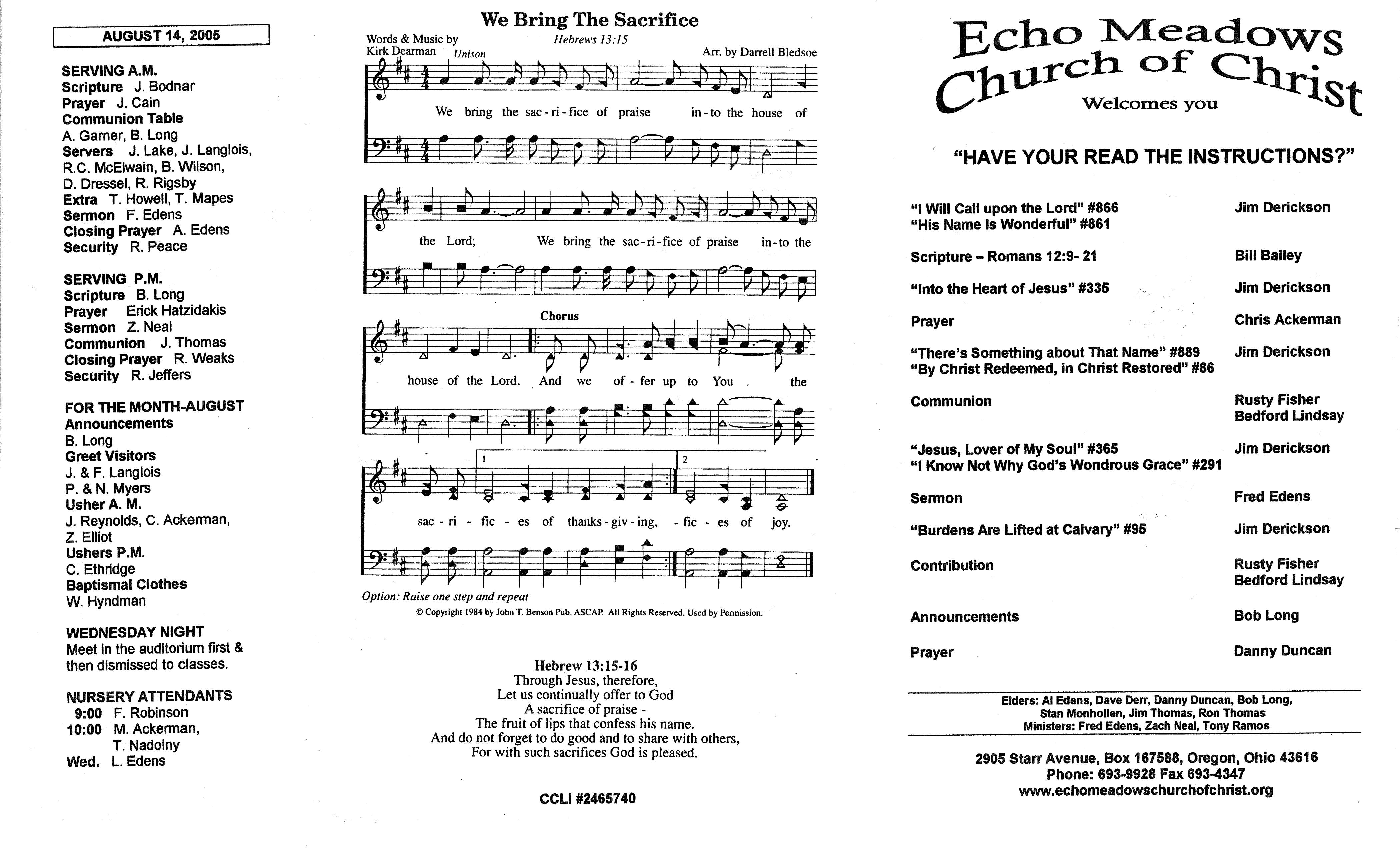 Scanned bulletin, page 1 of 2005-08-07.pdf