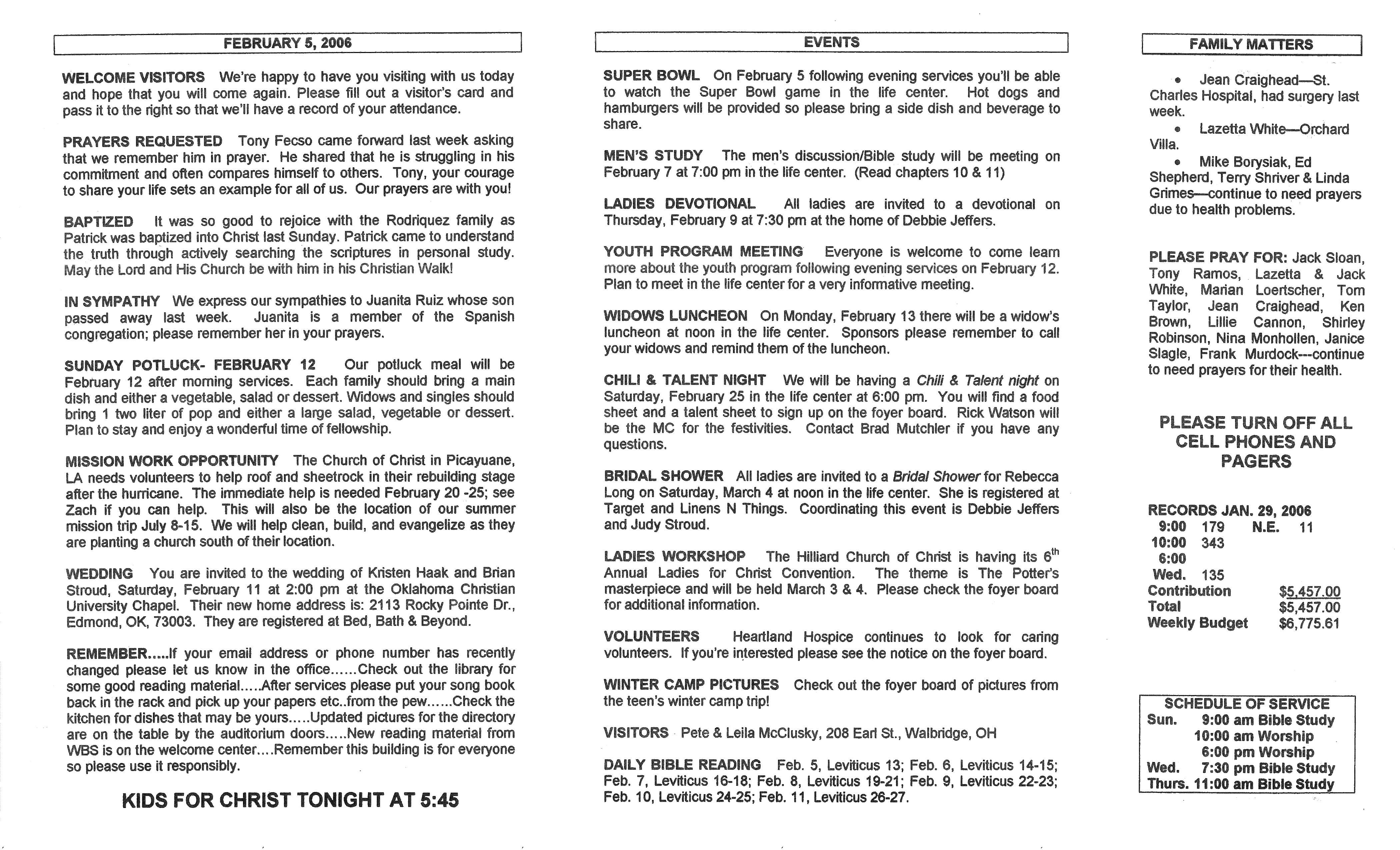 Scanned bulletin, page 2 of 2006-02-05.pdf