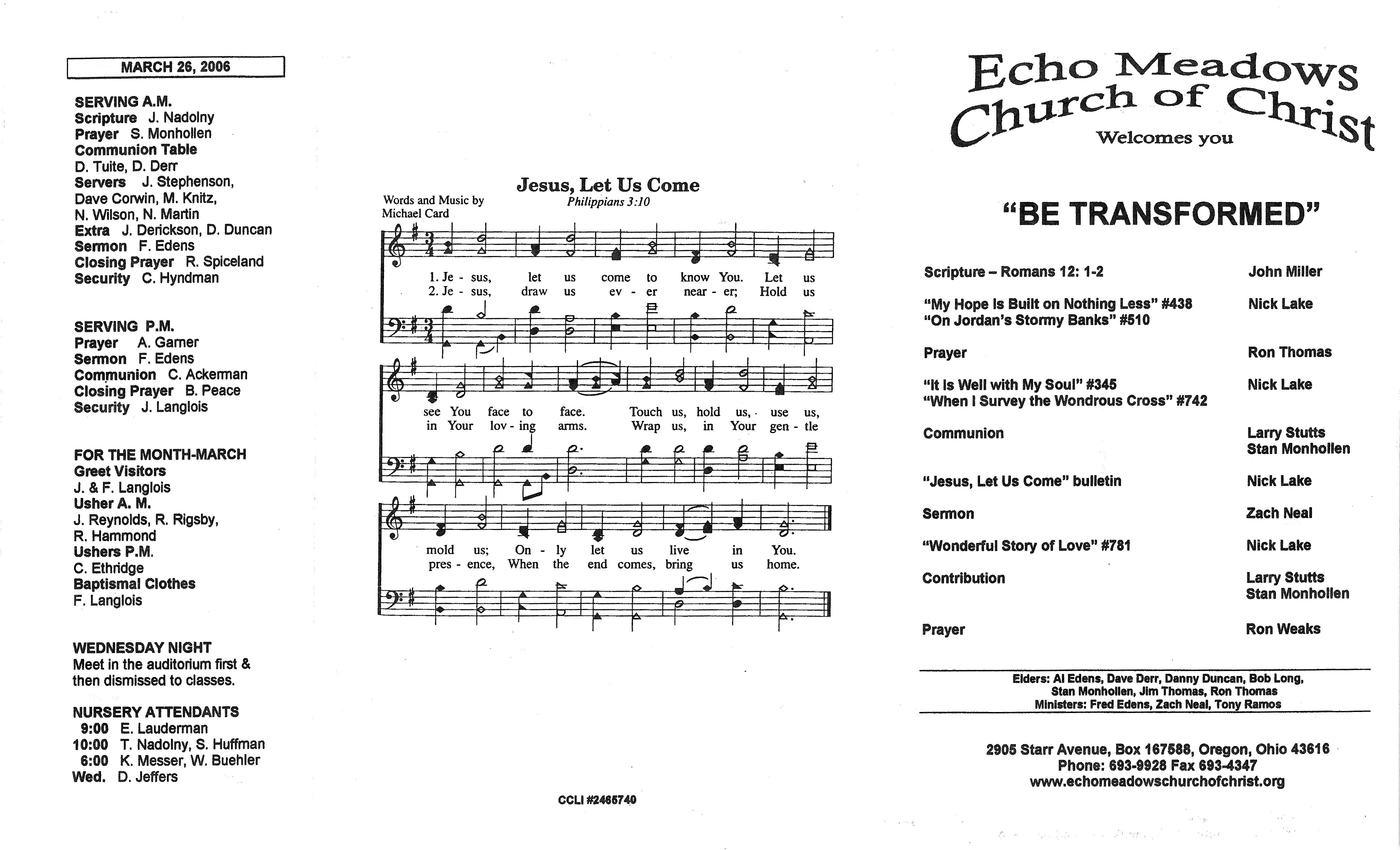 Scanned bulletin, page 1 of 2006-03-19.pdf