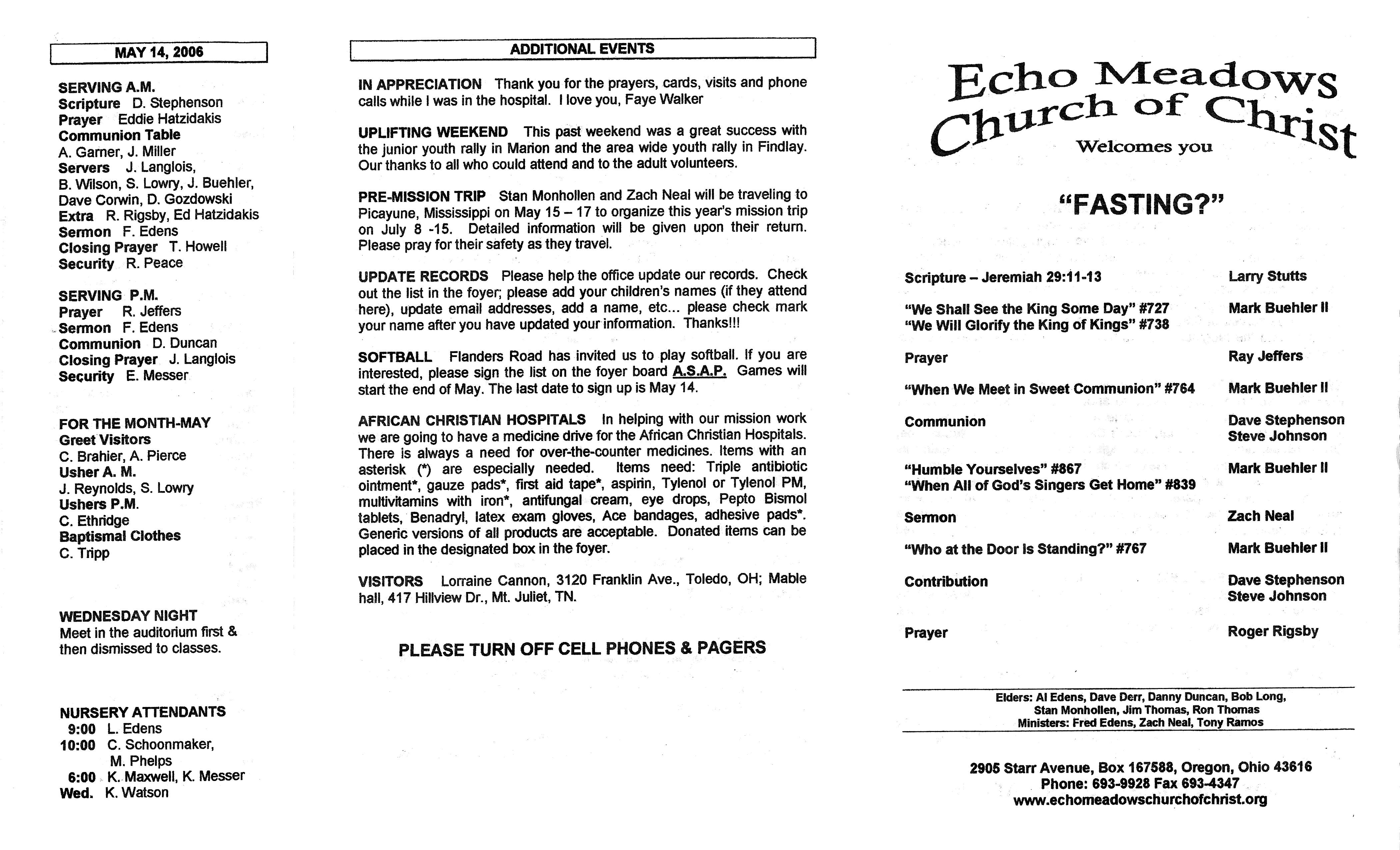 Scanned bulletin, page 1 of 2006-05-07.pdf
