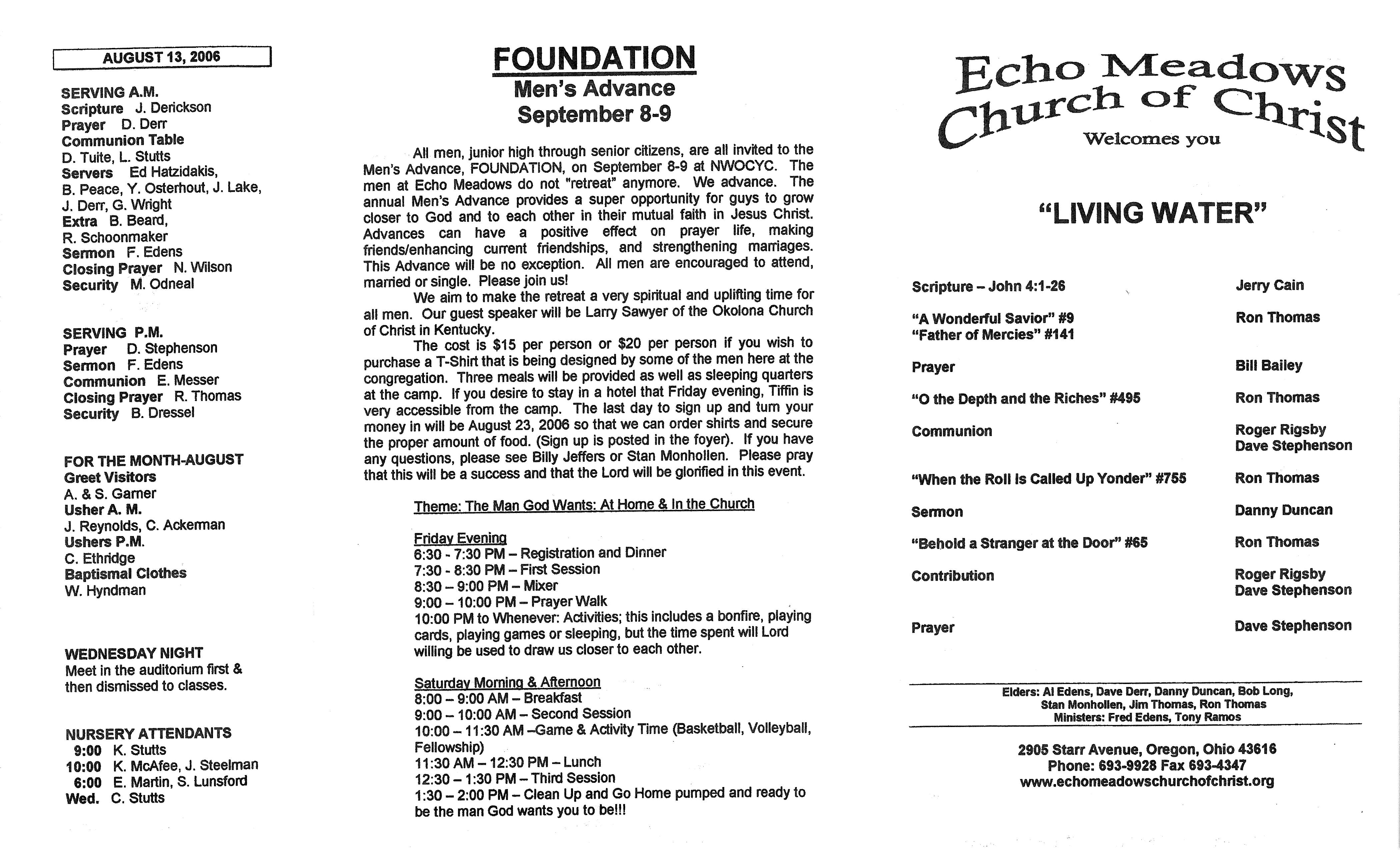 Scanned bulletin, page 1 of 2006-08-06.pdf