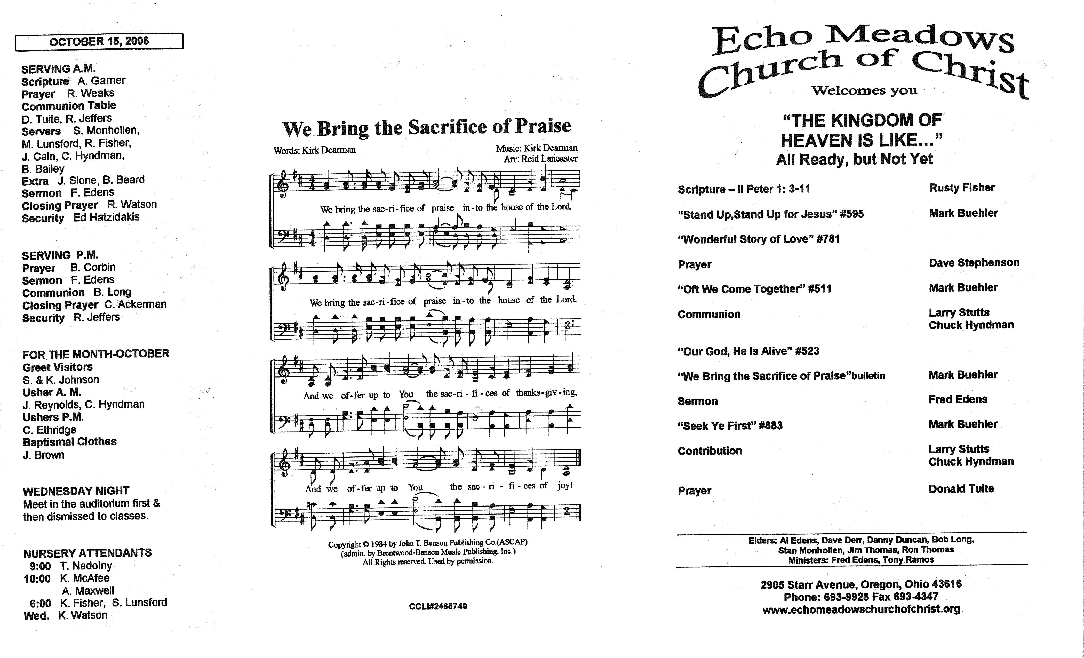 Scanned bulletin, page 1 of 2006-10-08.pdf