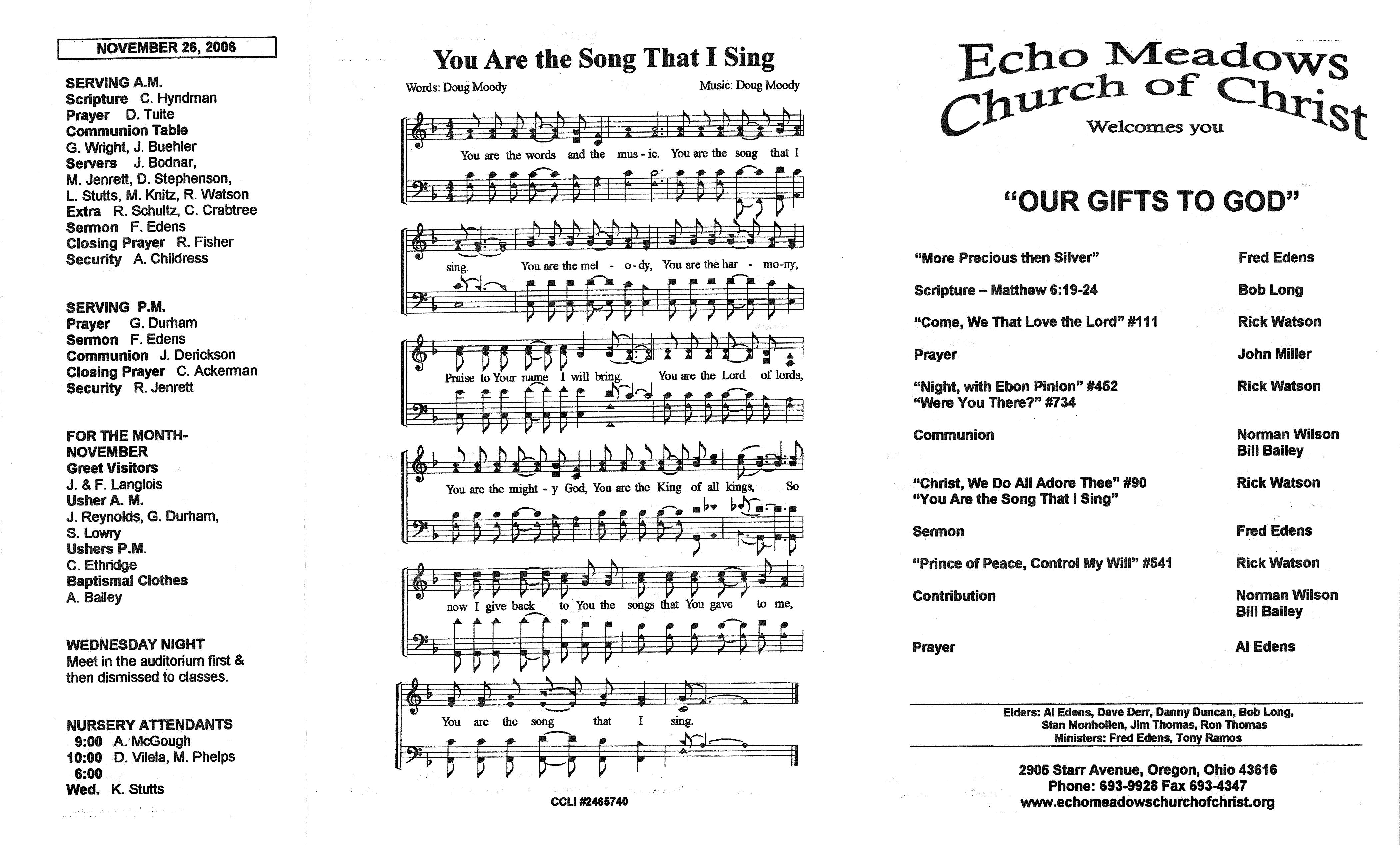 Scanned bulletin, page 1 of 2006-11-19.pdf