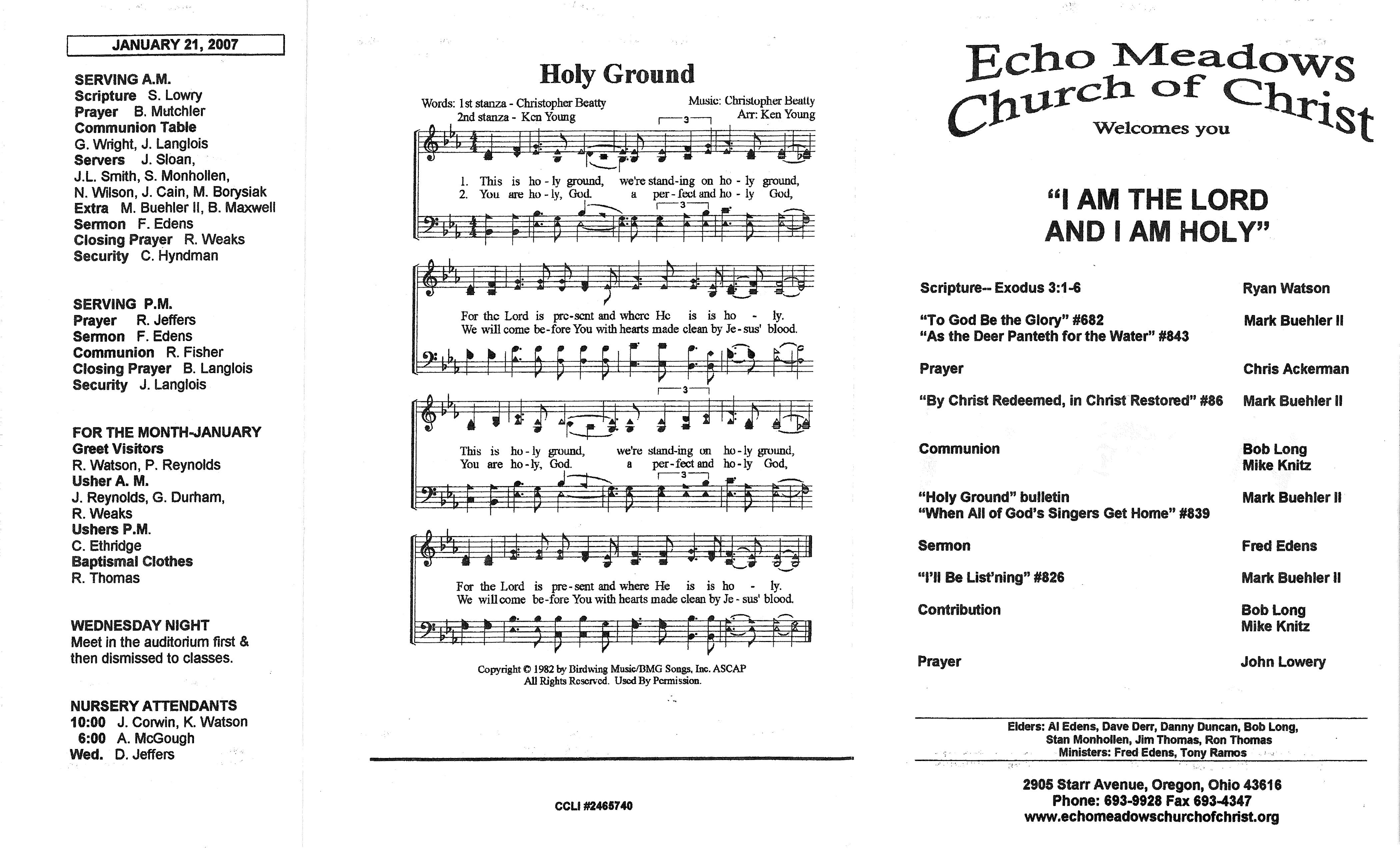 Scanned bulletin, page 1 of 2007-01-14.pdf